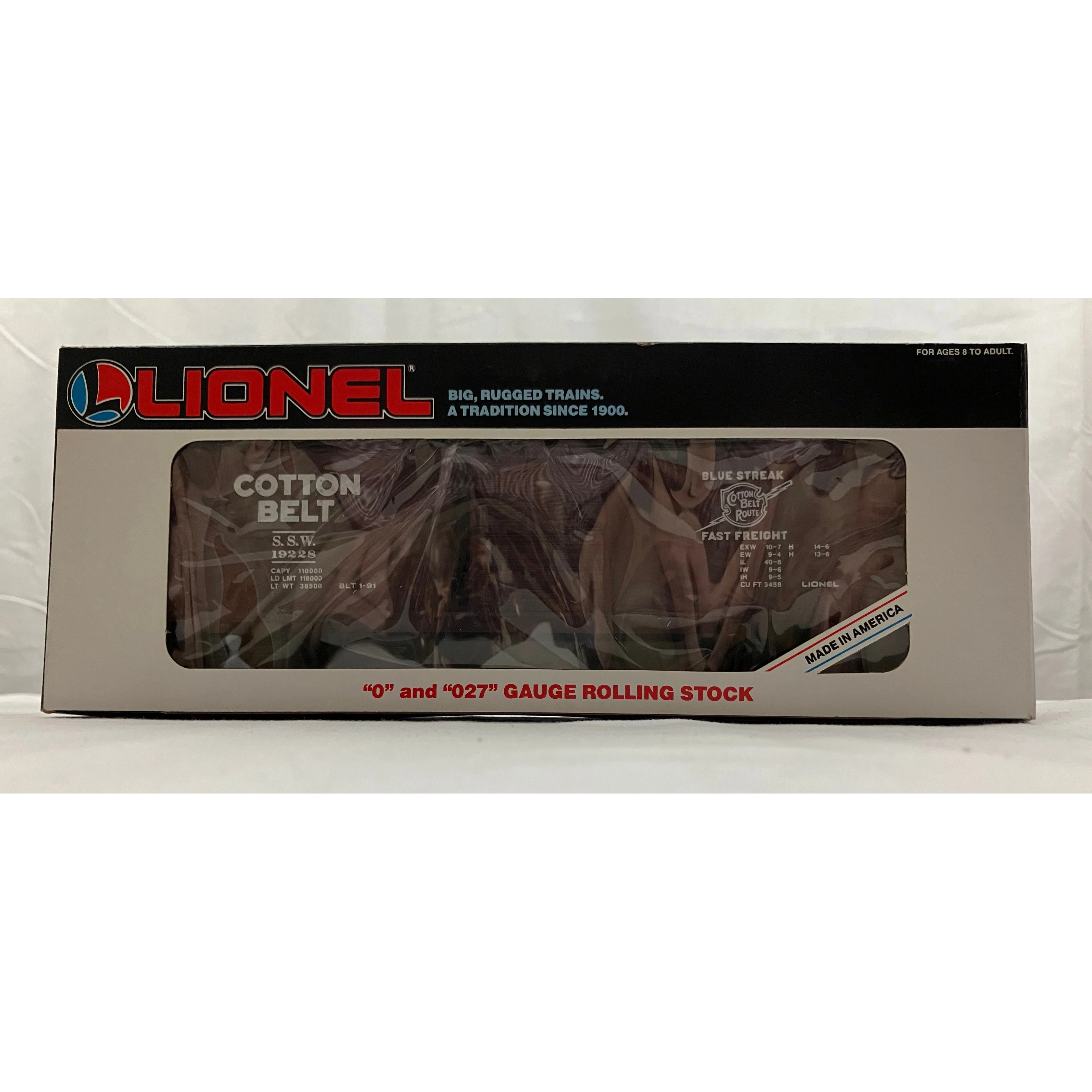 Lionel 6-19228 O scale 3 rail boxcar Cotton Belt — photo 7