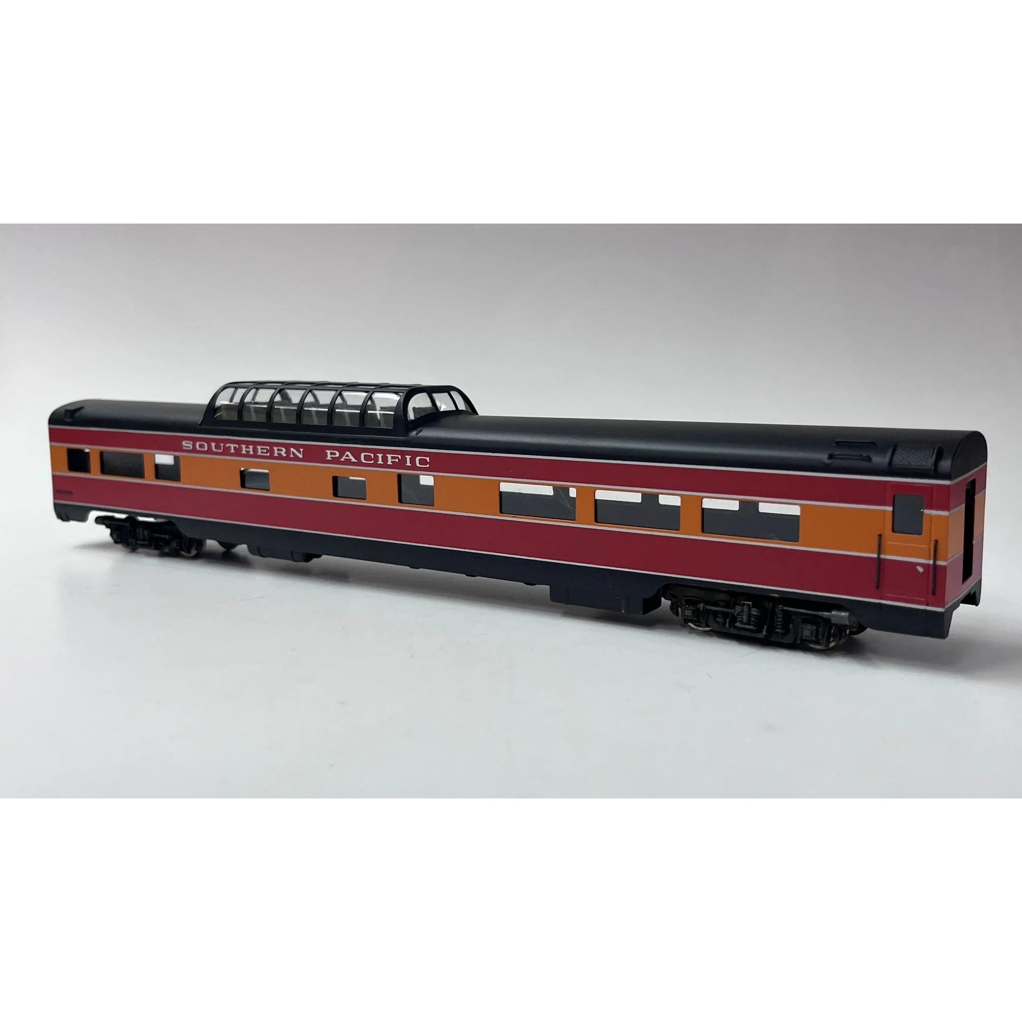 Westside Models HO Scale Brass, Southern Pacific Dome Car, with Lights. — photo 3