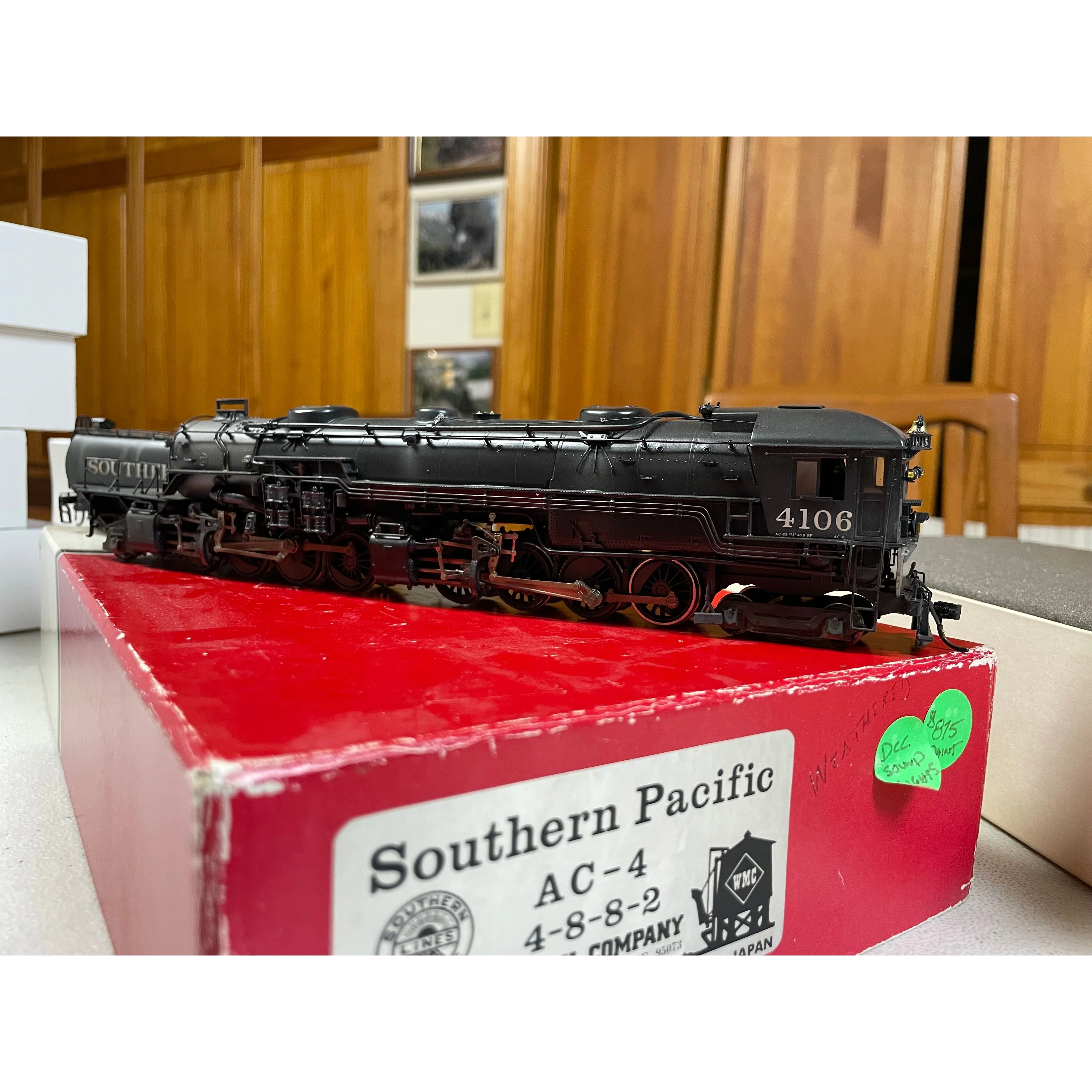 HO Brass Westside Model Southern Pacific Cab Forward AC-4 Steam Loco DCC/Weathered — photo 7