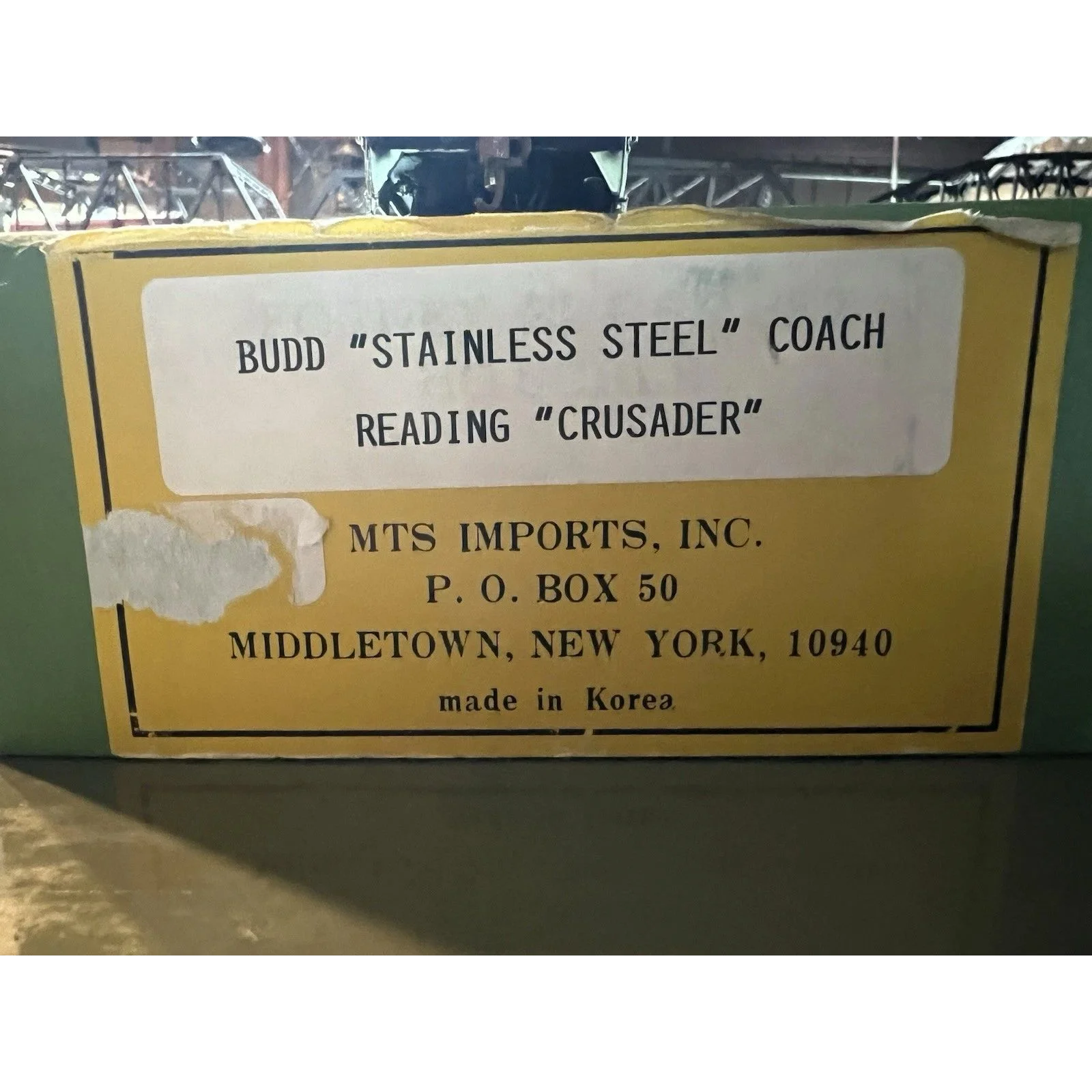 BRASS READING BUDD "CRUSADER" COACH # 2 by MTS IMPORTS PRO FINISH — photo 6