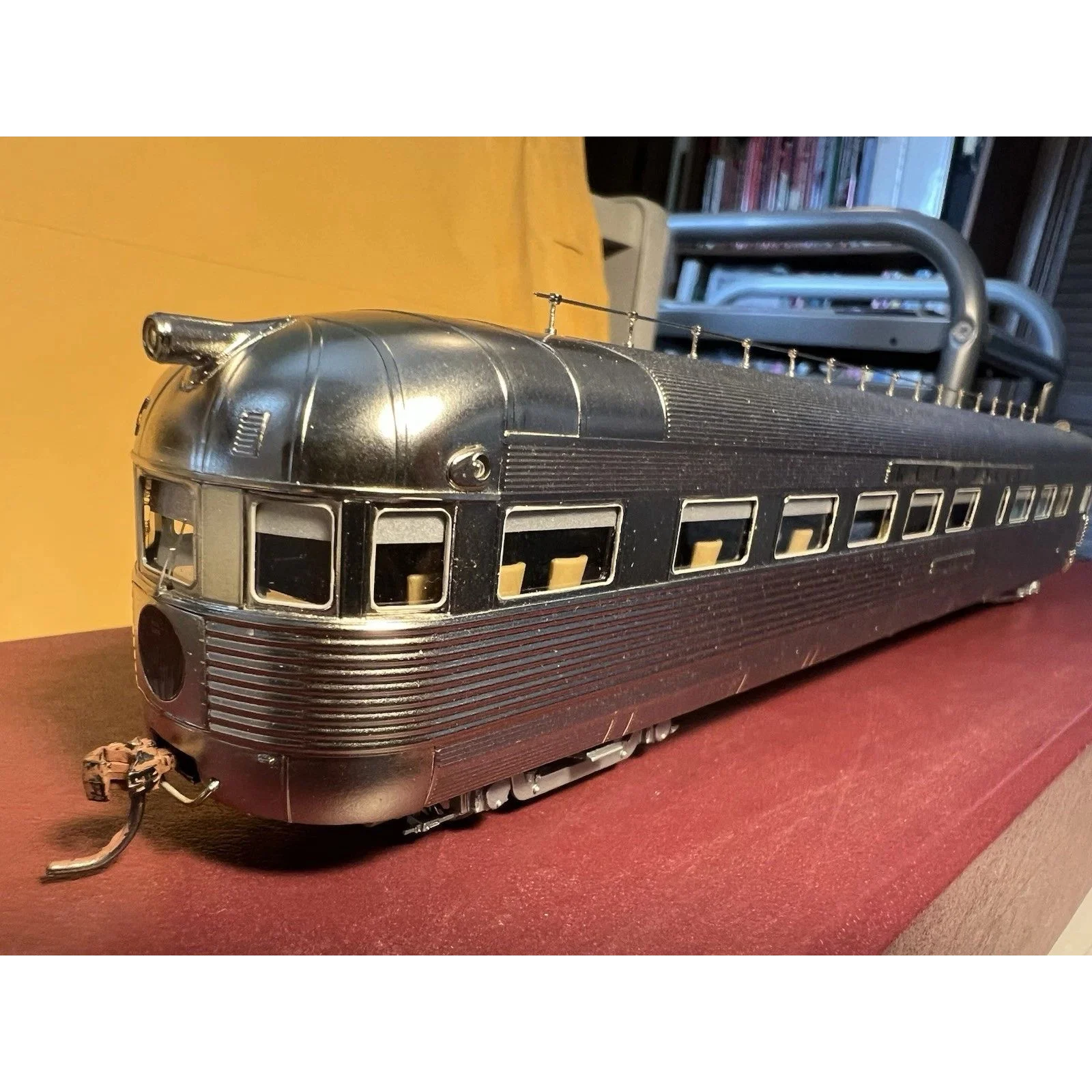 BRASS ROCK ISLAND OBSERVATION PARLOR CAR #453 "PIKES PEAK" 1937 — photo 5