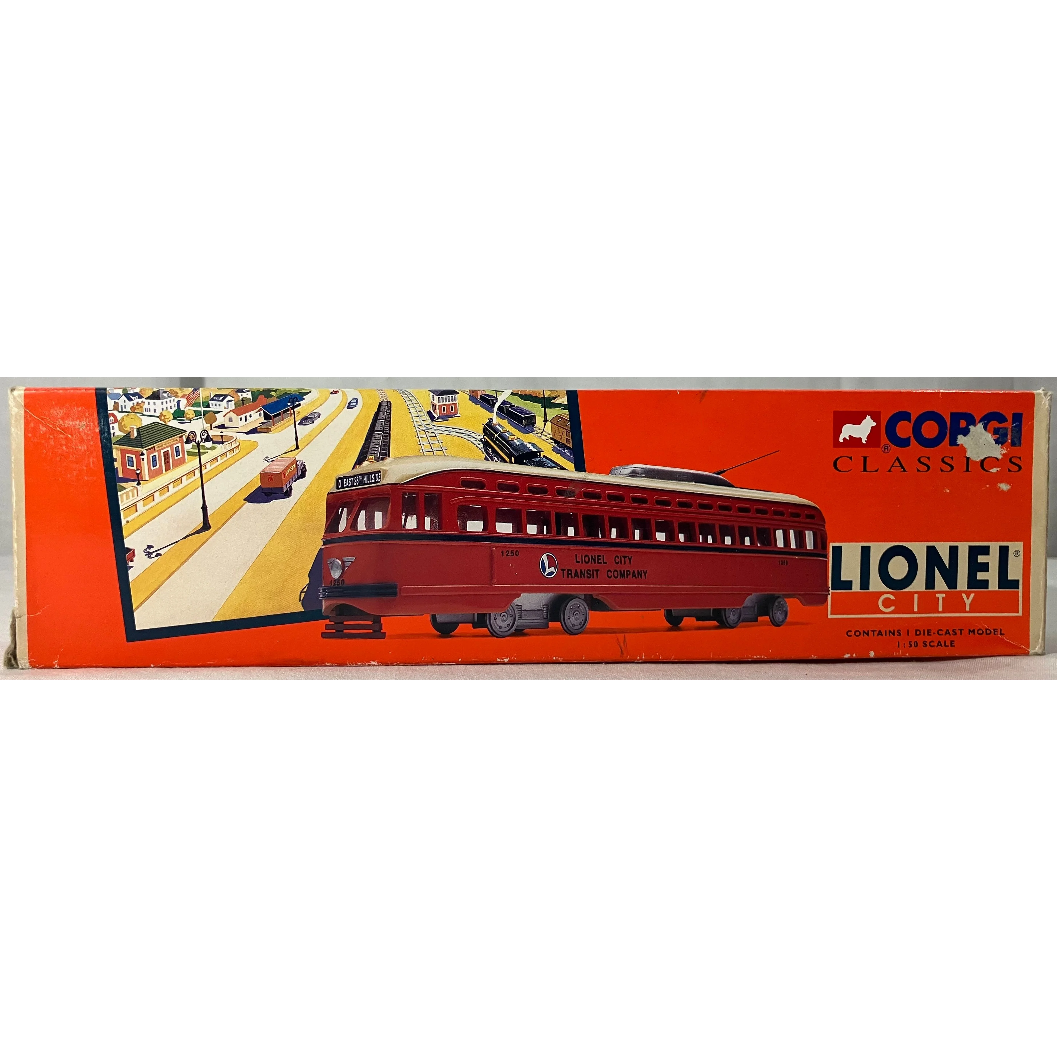 Corgi 55004 O scale Lionel City P.C.C. Street Car — photo 10