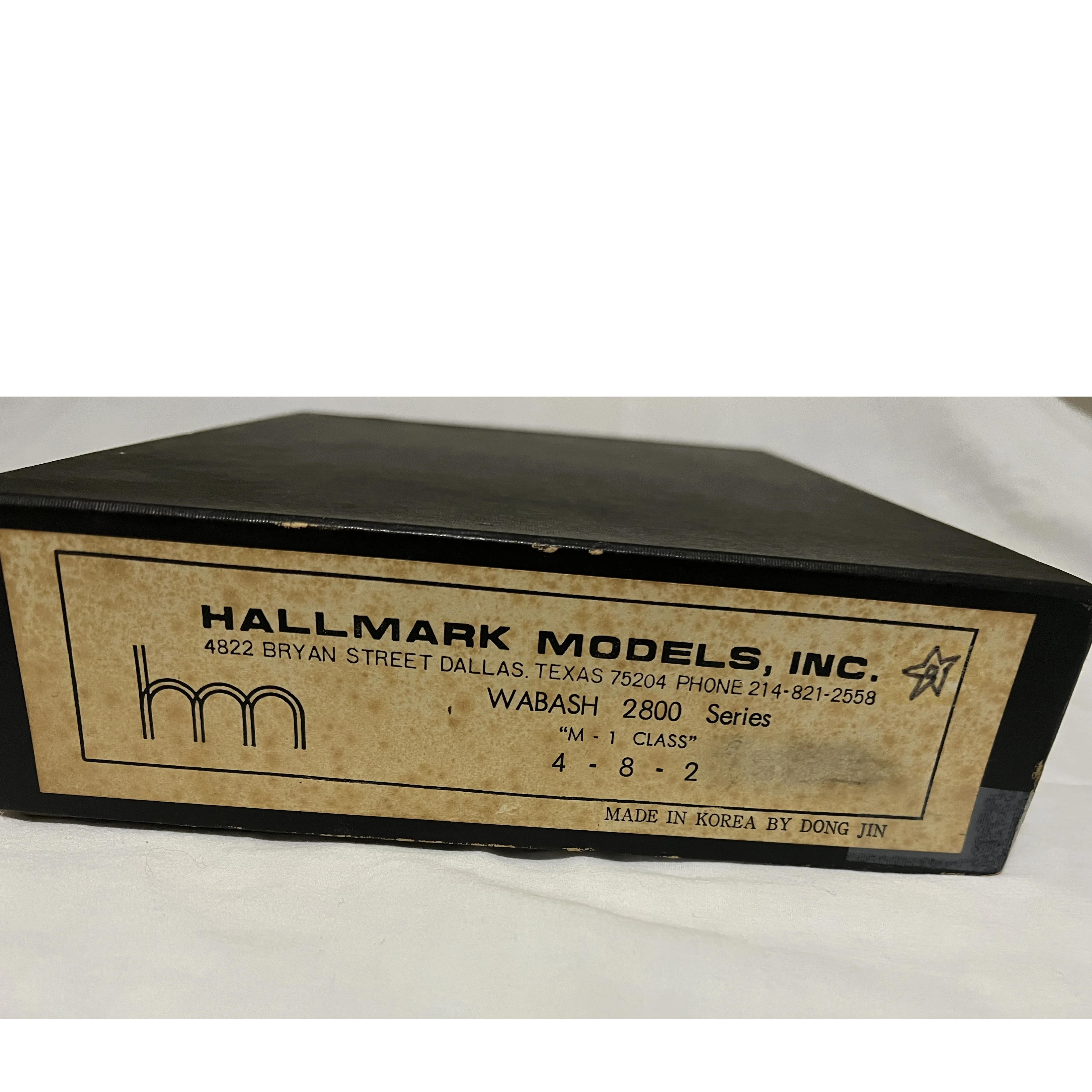 HALLMARK MODELS - Wabash 2800 Series M-1 Class Brass Steam Engine HO Scale — photo 6