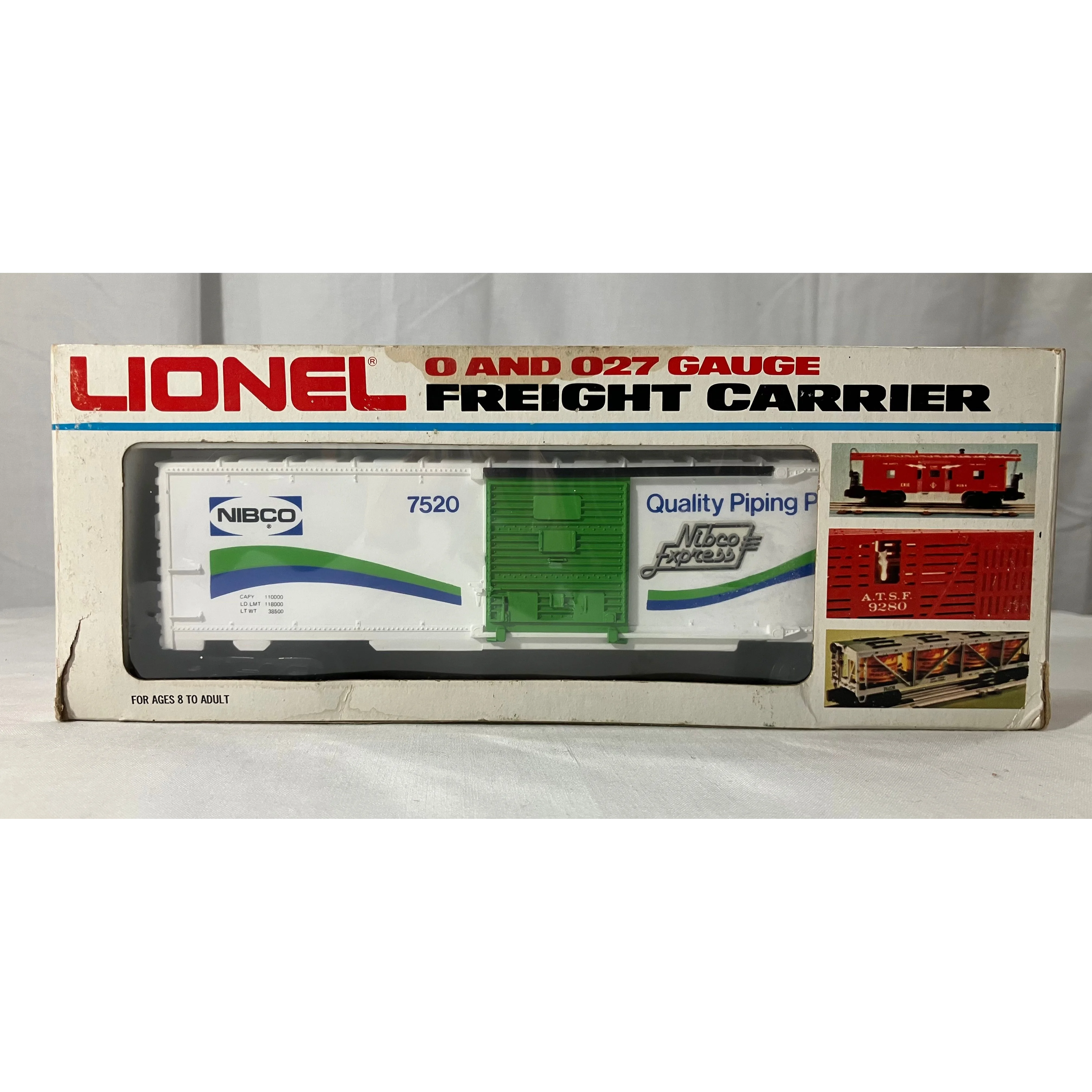 Lionel O scale 3 rail 6-7520 NIBCO boxcar HARD TO FIND — photo 11