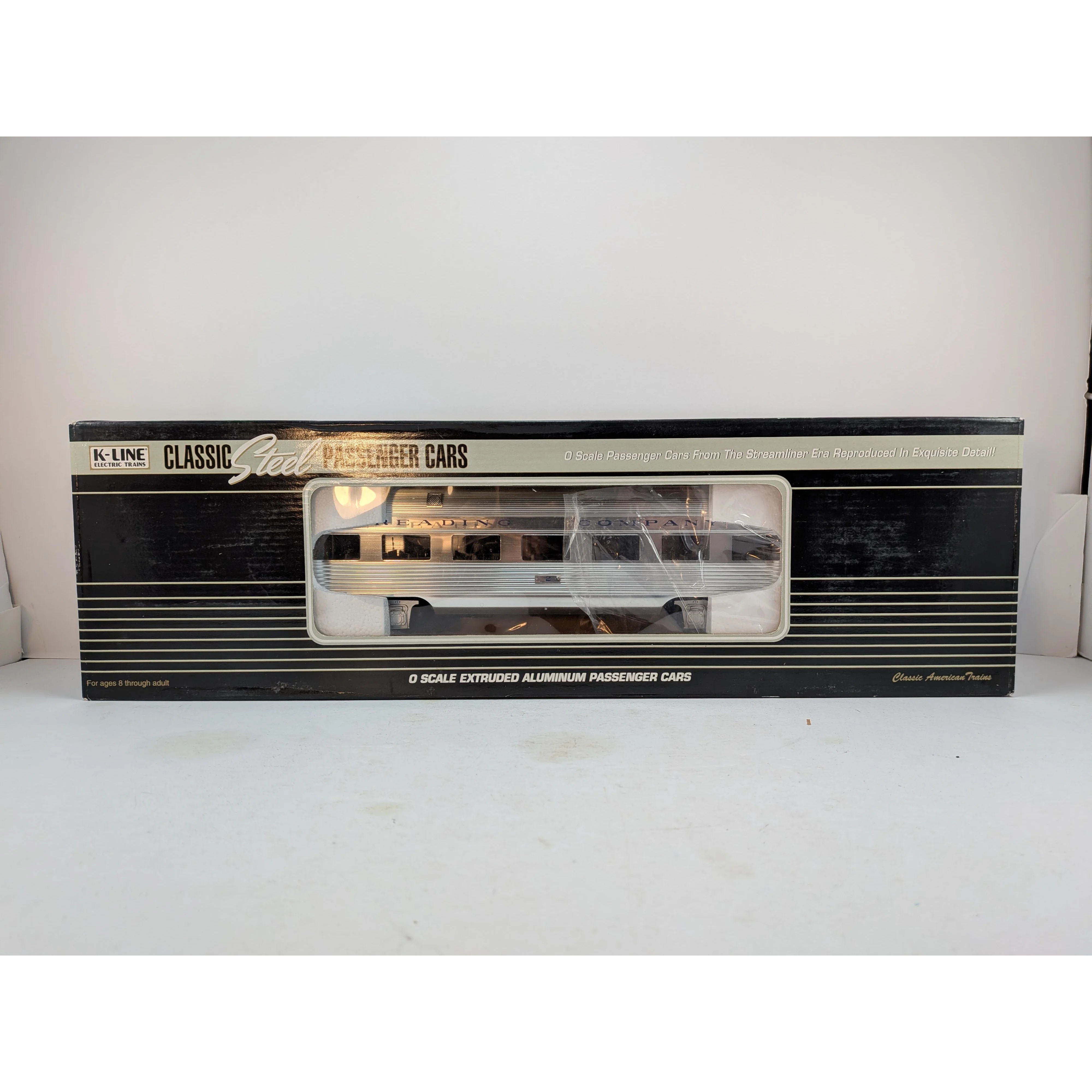 K-Line K-1925 O Gauge Reading Crusader Passenger Cars Only - Image 4