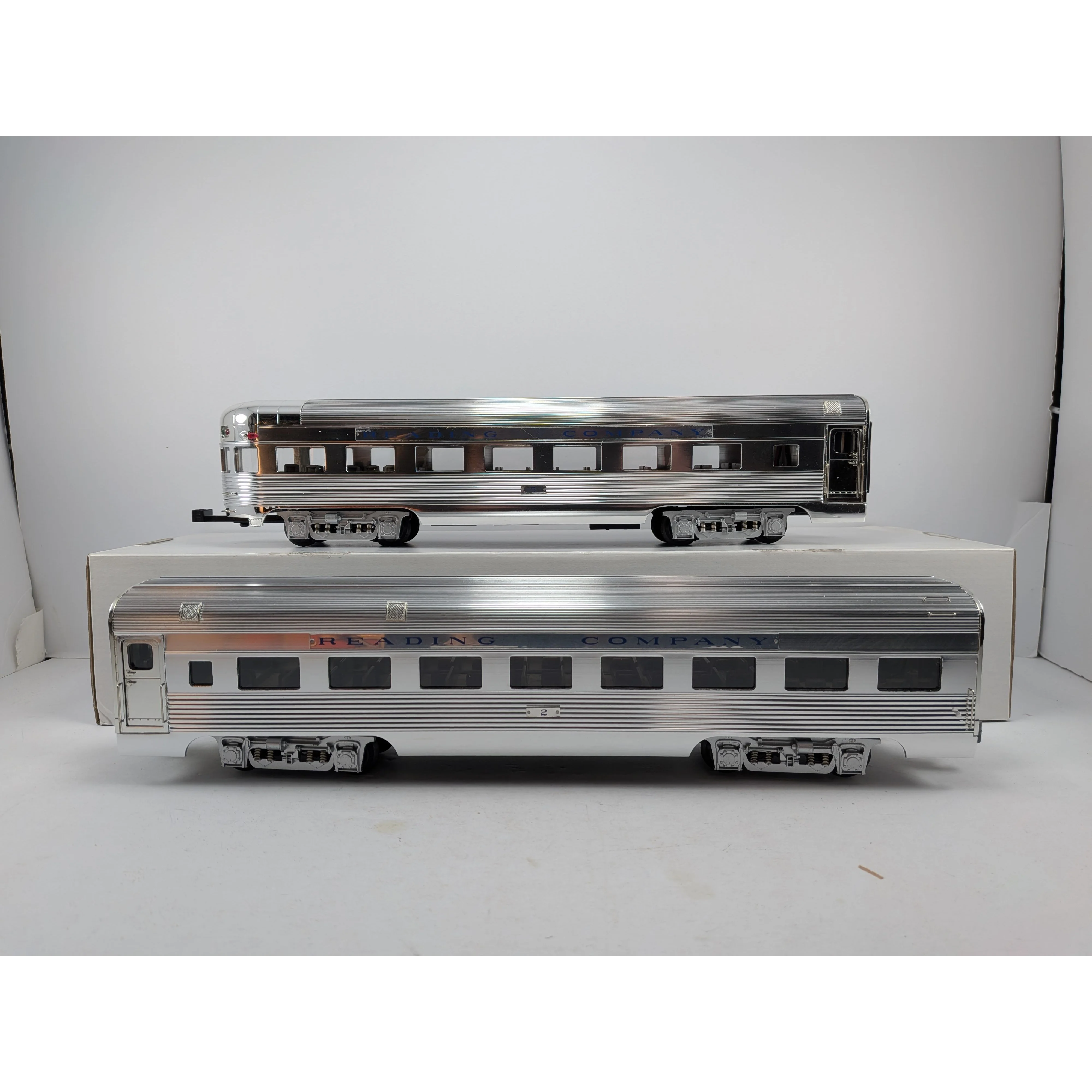 K-Line K-1925 O Gauge Reading Crusader Passenger Cars Only - Image 5