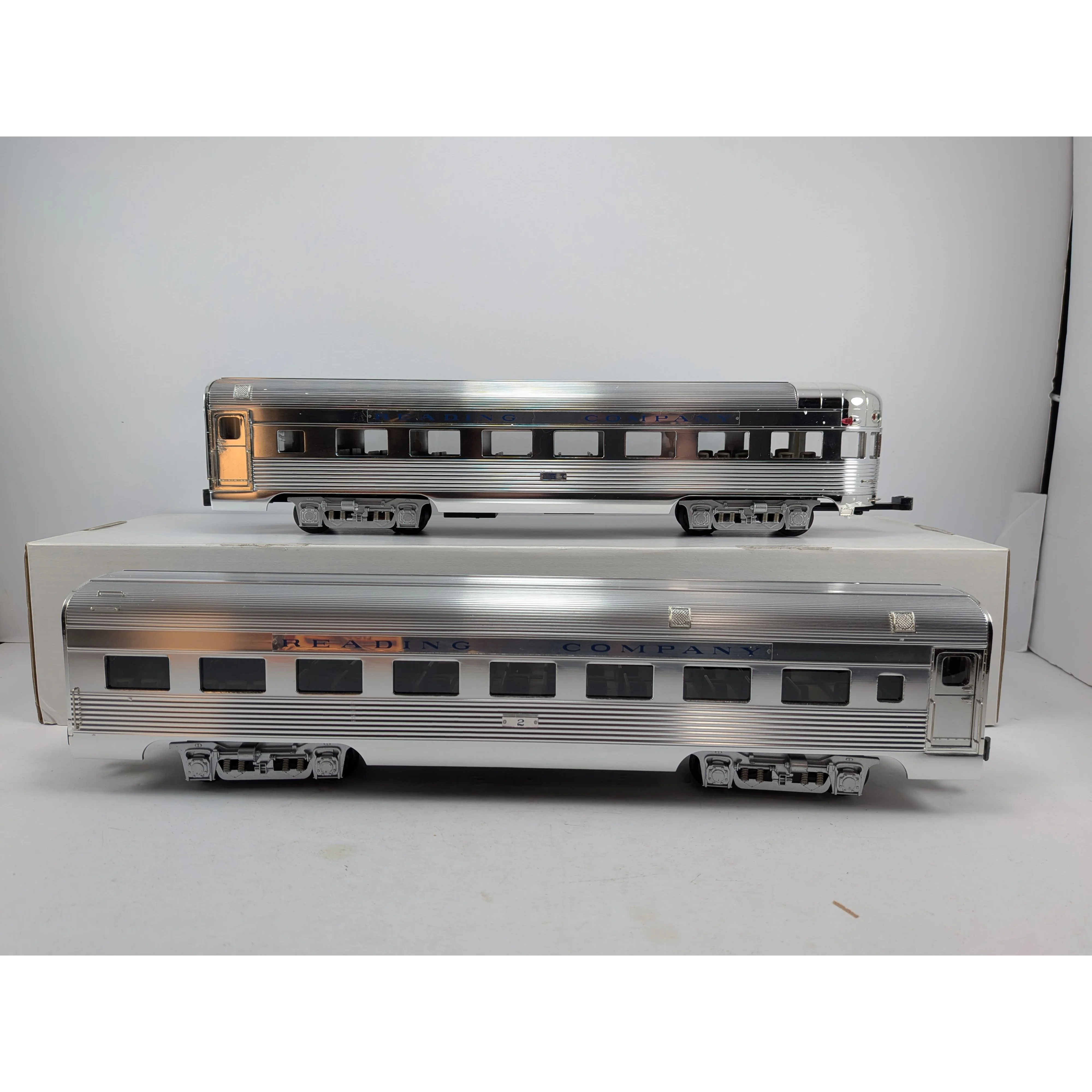 K-Line K-1925 O Gauge Reading Crusader Passenger Cars Only - Image 6