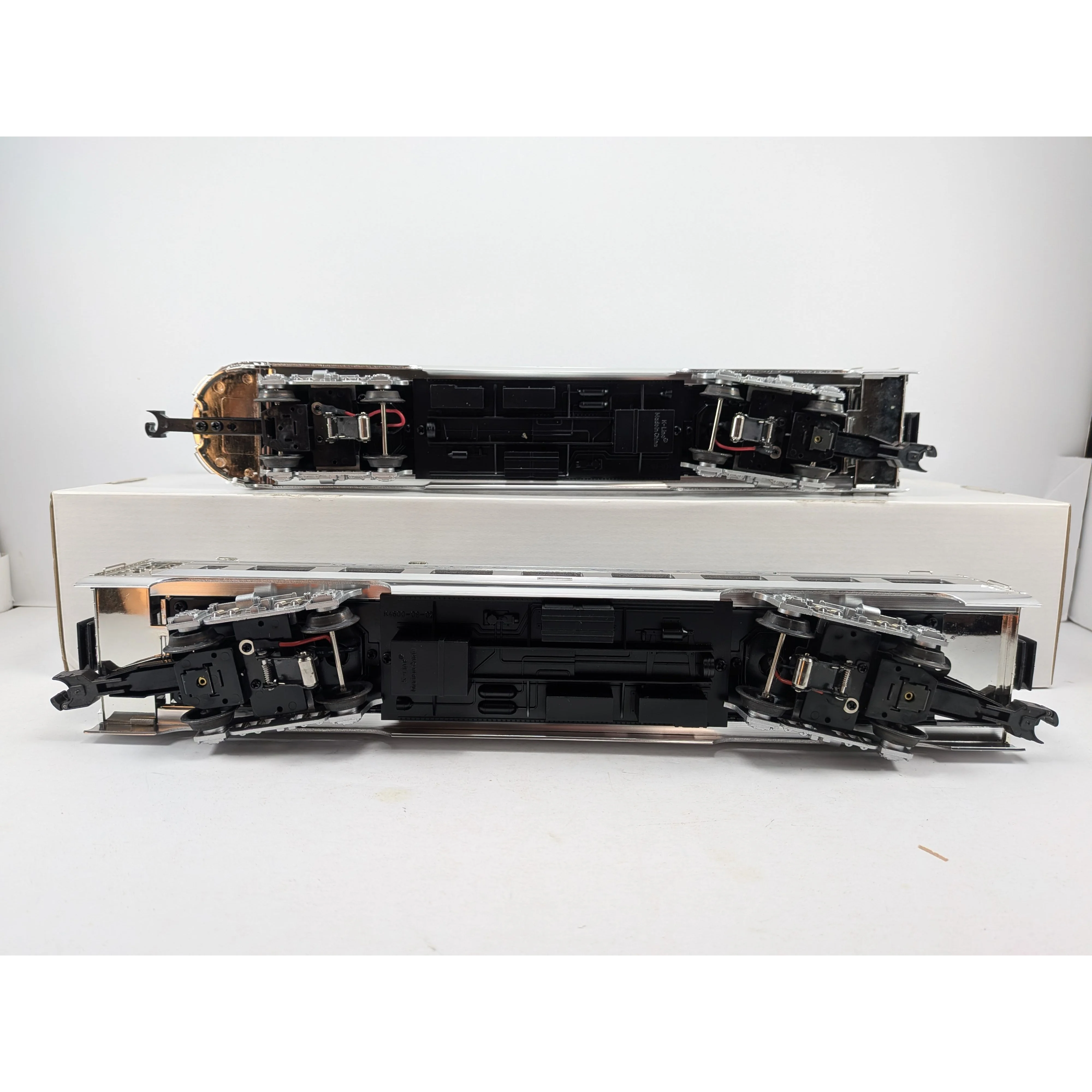 K-Line K-1925 O Gauge Reading Crusader Passenger Cars Only - Image 7