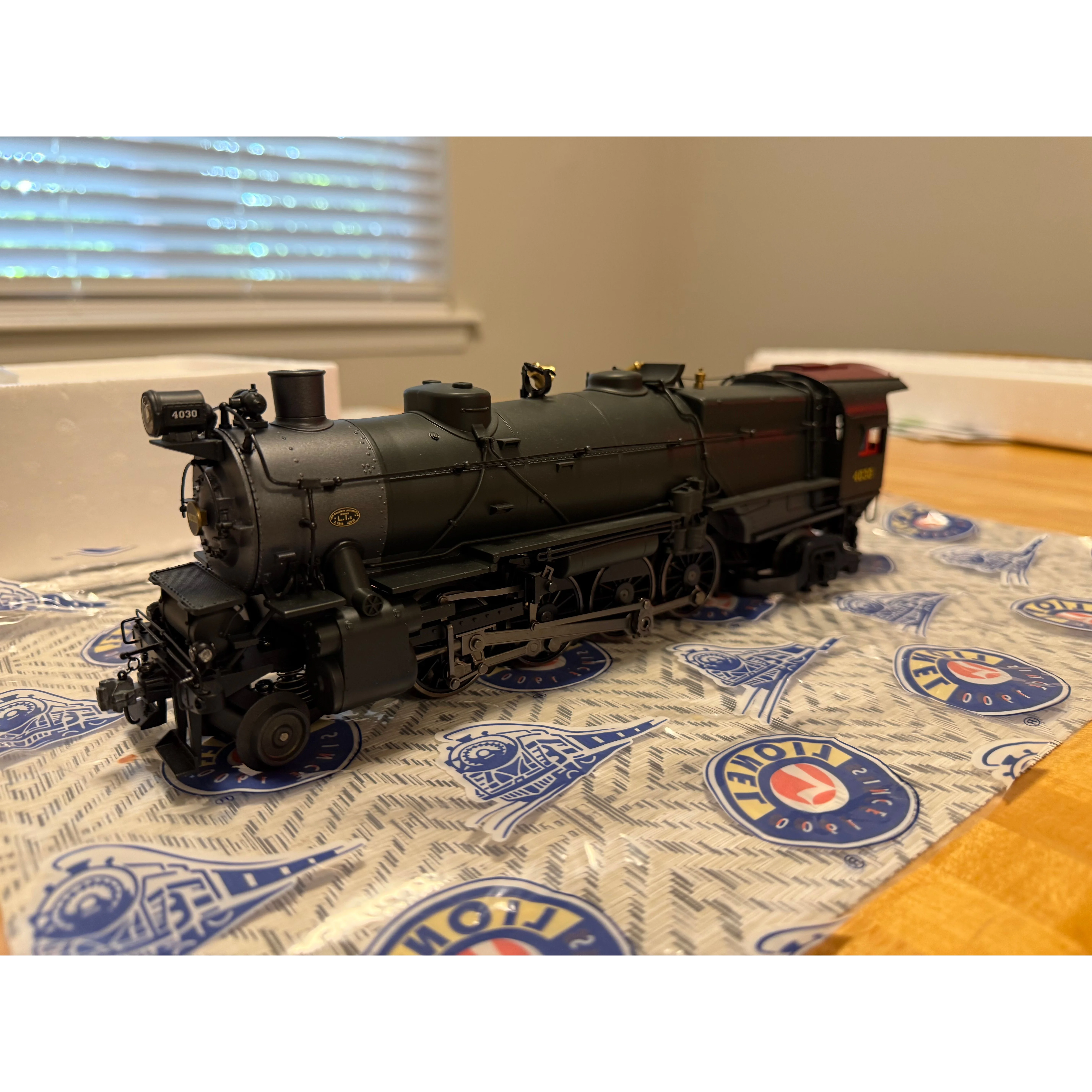 Lionel Legacy L1 Mikado 2-8-2 Steam Locomotive O Gauge