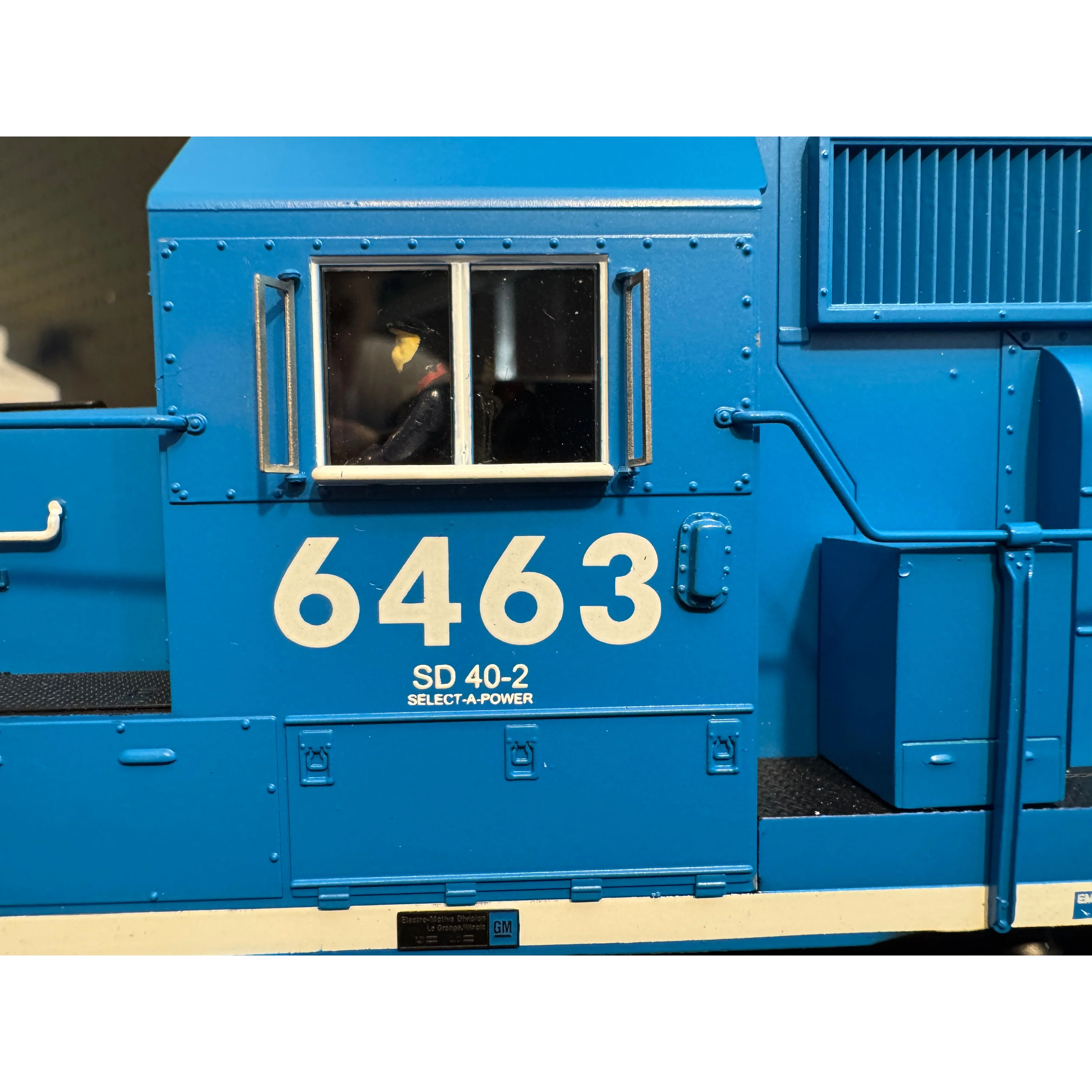 Sunset 3rd Rail Conrail Quality SD40-2 3 rail — photo 3