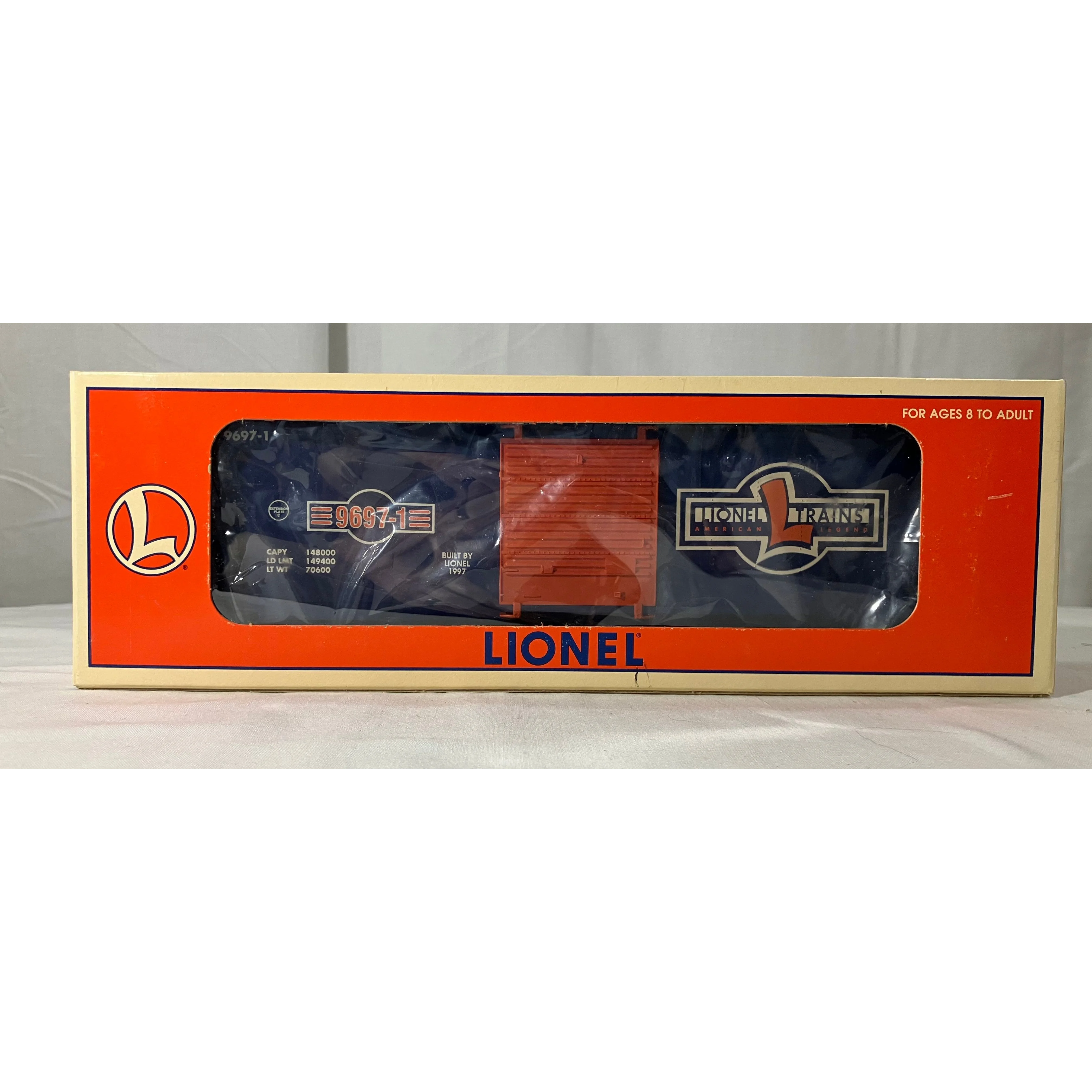 Lionel O scale 3-rail 6-29220 Centennial Series Hi-Cube Boxcar 4-car set — photo 10