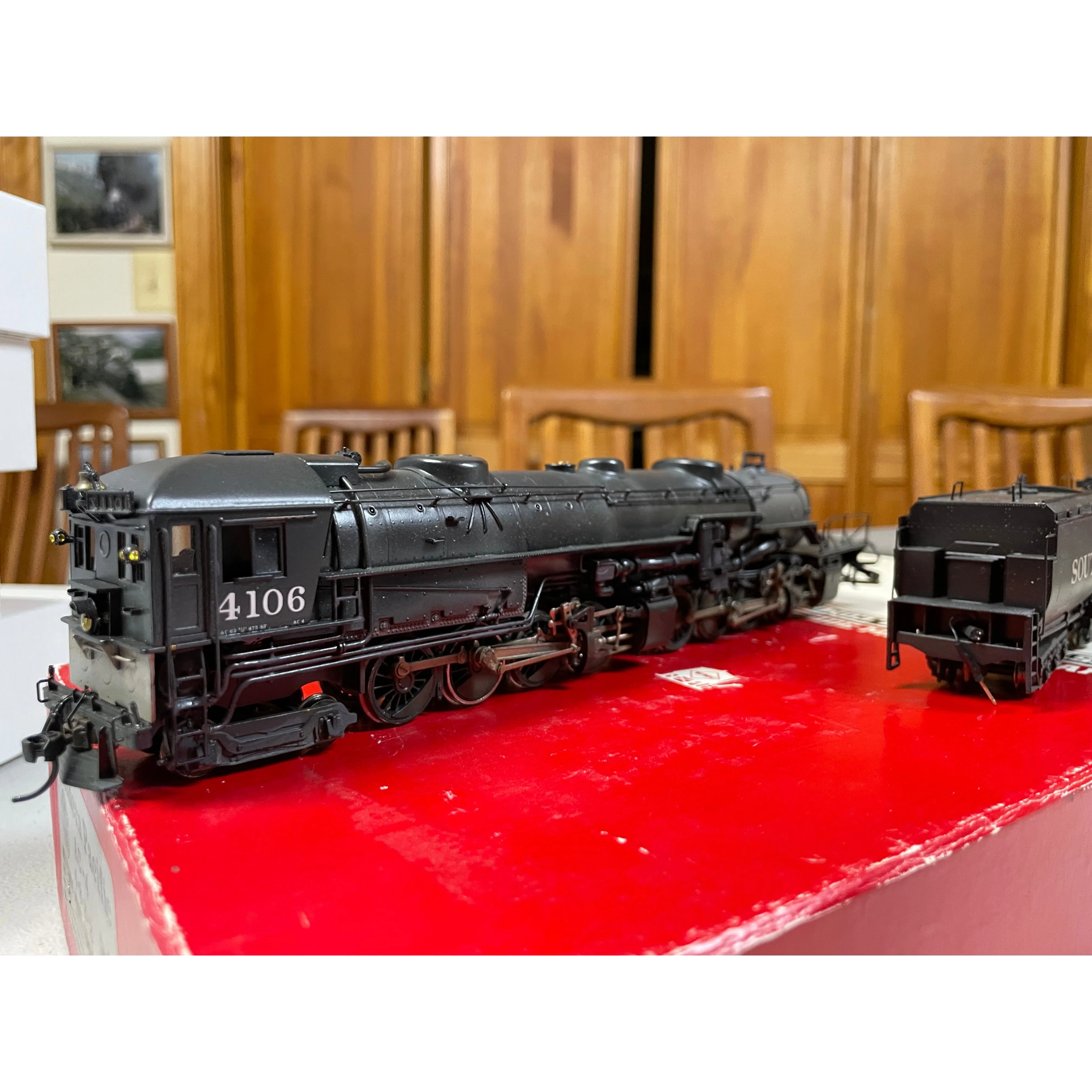 HO Brass Westside Model Southern Pacific Cab Forward AC-4 Steam Loco DCC/Weathered — photo 4
