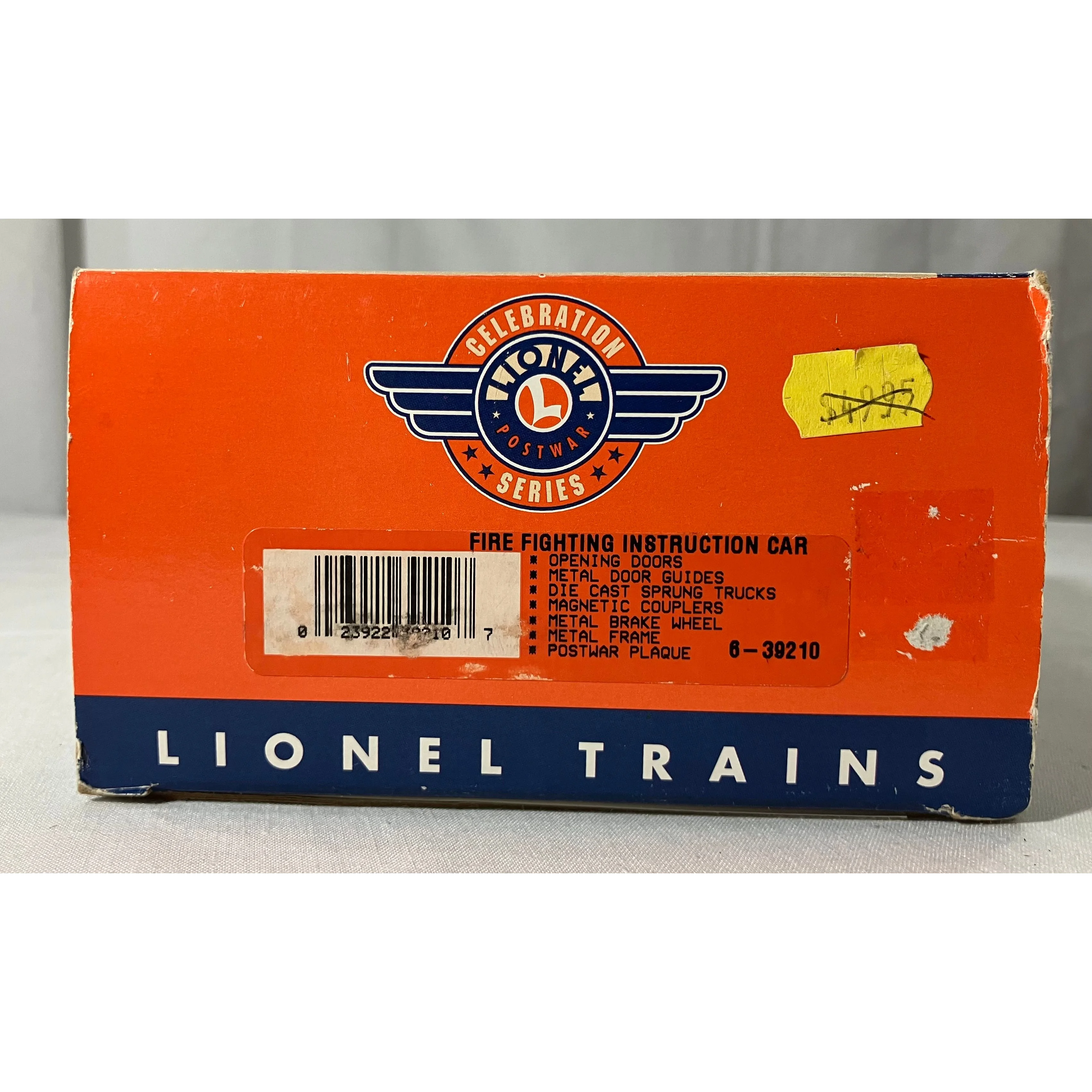 Lionel 6-39210 O scale 3 rail Fire Fighting Instruction Car — photo 11