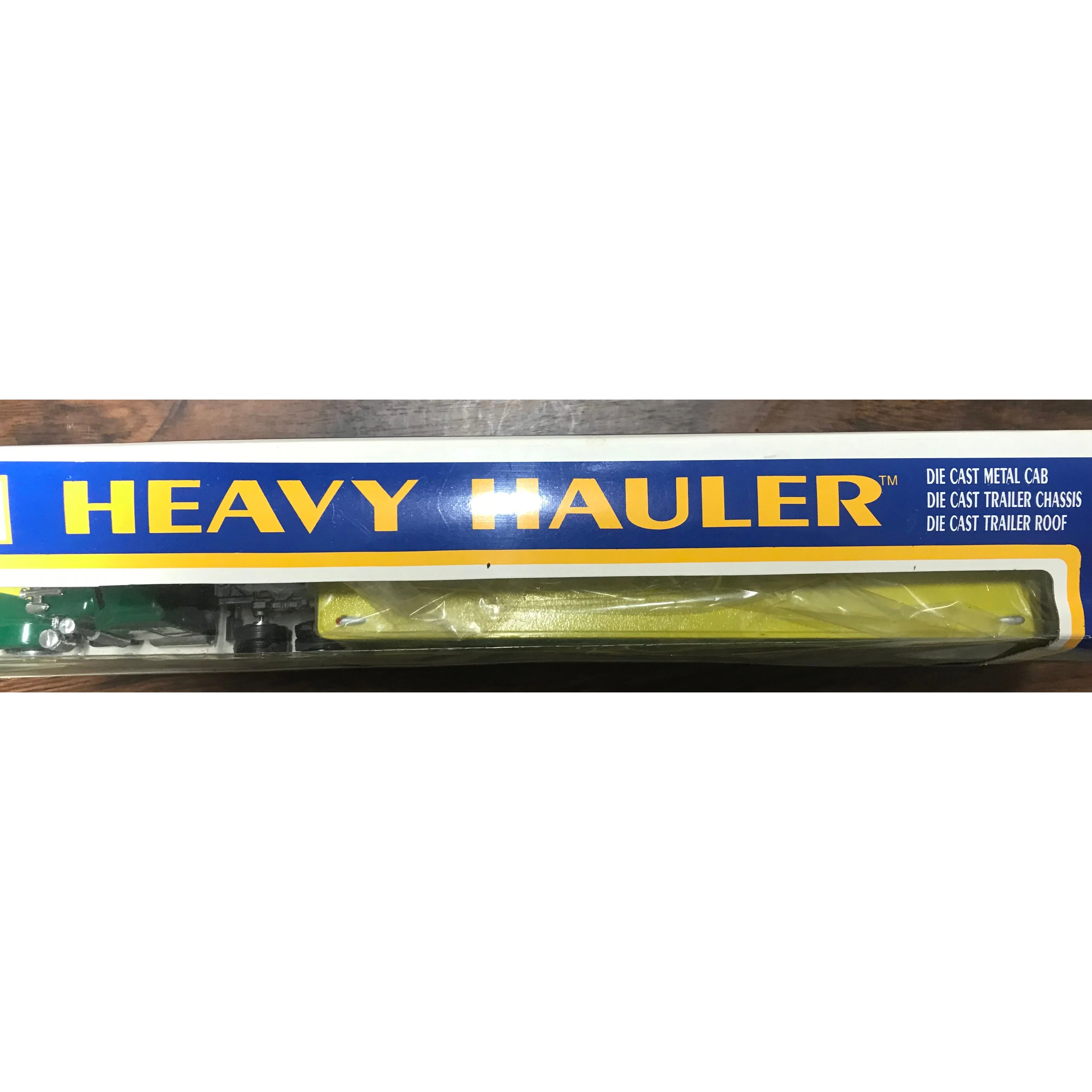 VINTAGE NOS K-LINE O Gauge Heavy Hauler Puritan Tractor Trailer On Flatcar 22050 — photo 2