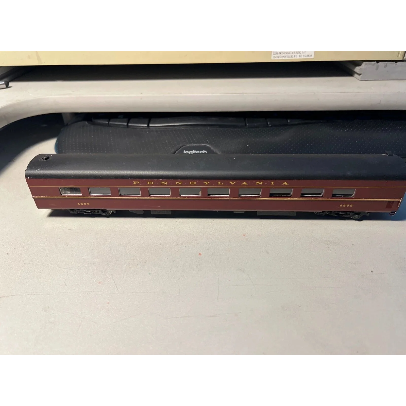 BRASS PENNSYLVANIA ACF DINER by NKP LTD CUSTOM PAINTED & DETAILED — photo 4