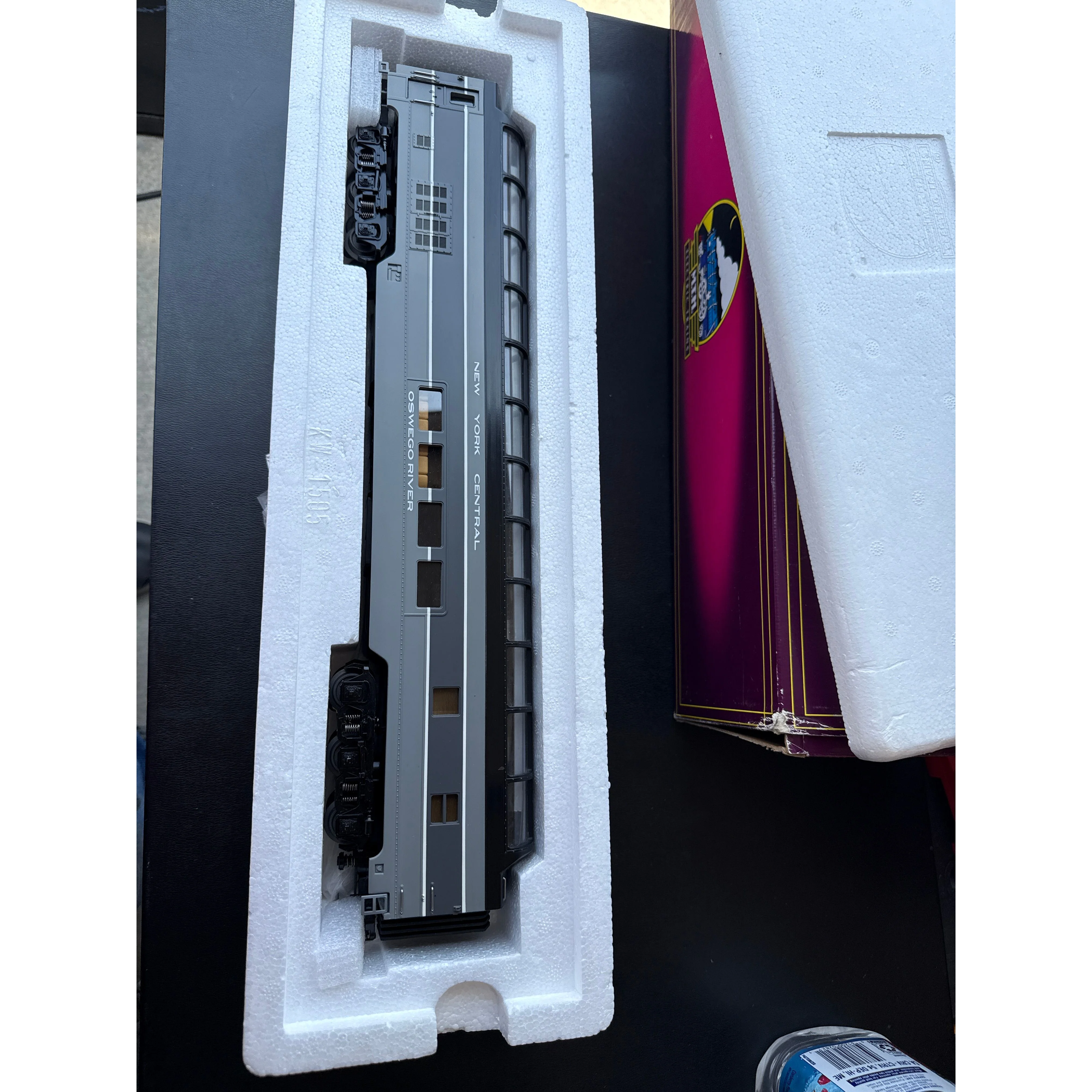 MTH 20-67034 NEW YORK CENTRAL O SCALE 70' FULL VISTA DOME PASSENGER CAR TRAIN NYC — photo 2