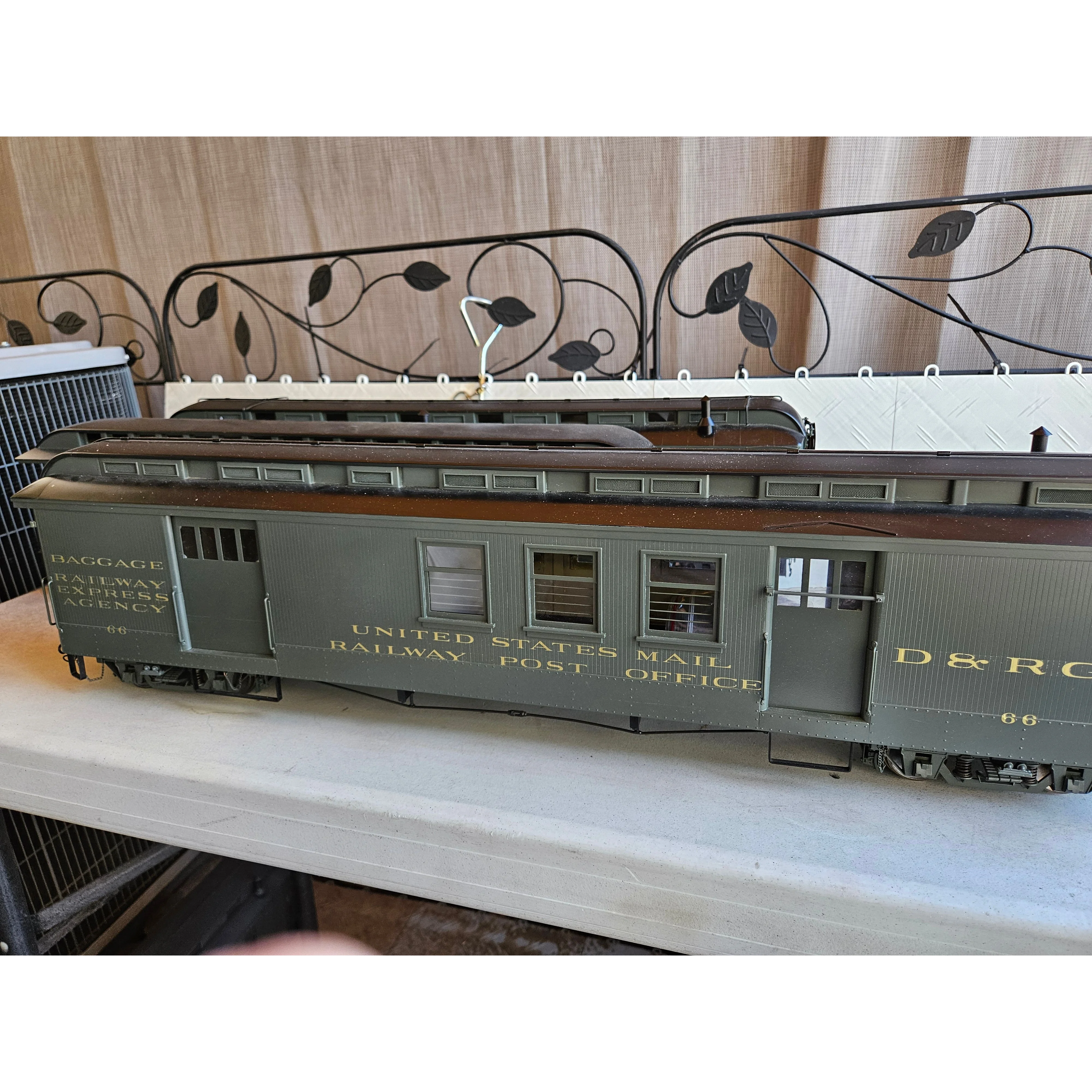 1:20 Fn3 full brass san Juan 5 car passenger set DRGW — photo 2