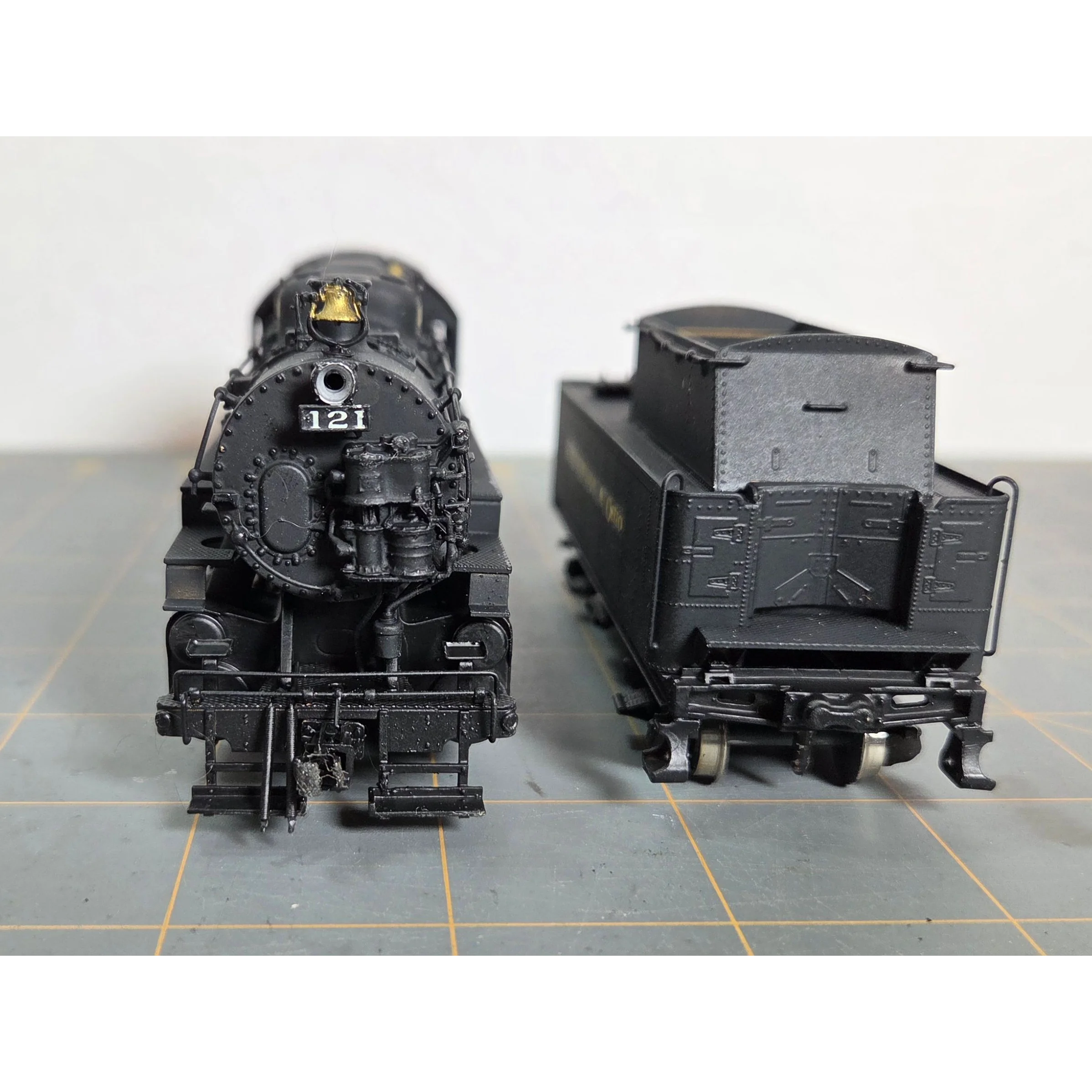 Chesapeake & Ohio 0-8-0 C-15-A Class - HO Brass Locomotive - Lambert Associates — photo 9