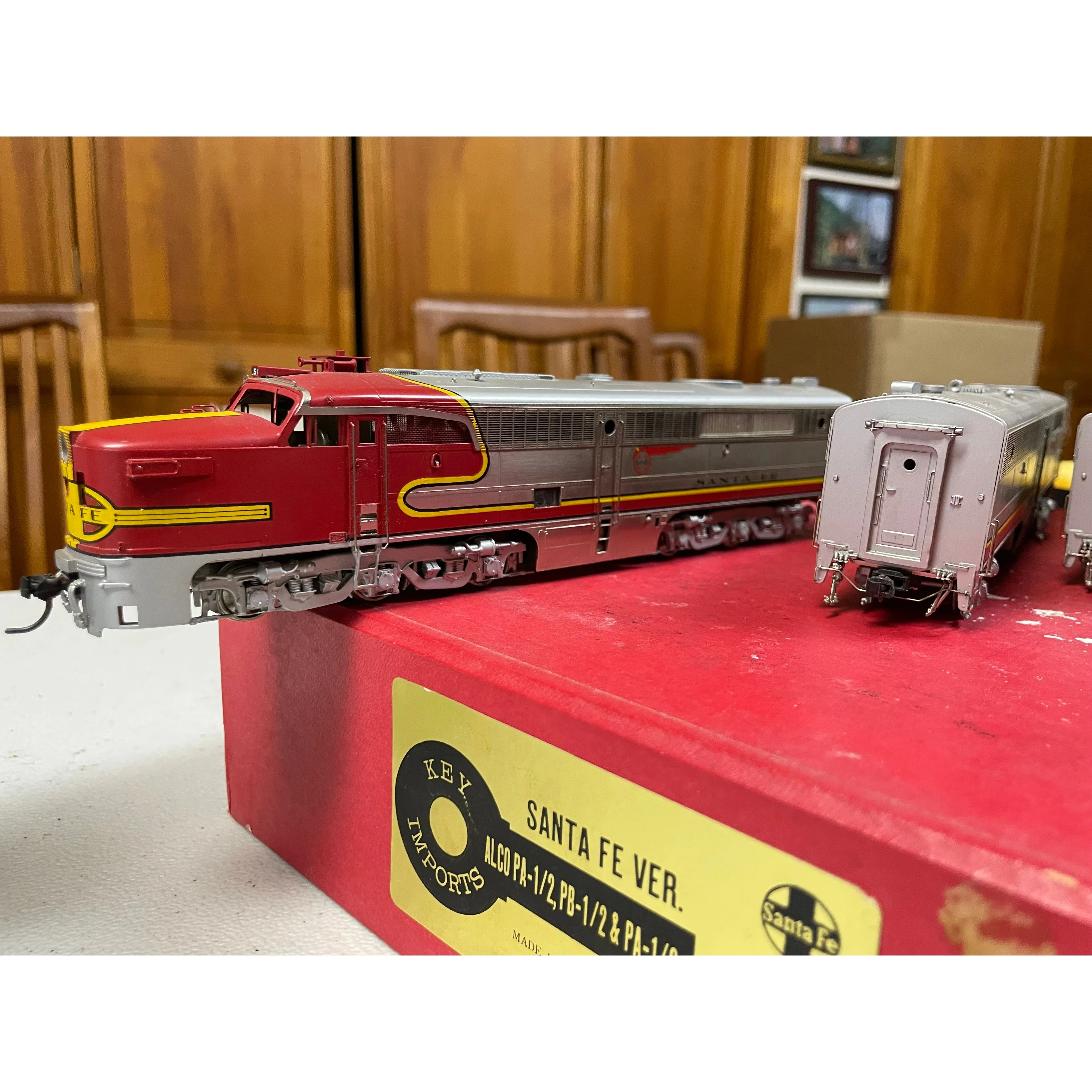 HO BRASS KEY IMPORTS SANTA FE ALCO PA-1/2 PB-1/2 PA-1/2 DIESEL SET LNIB BEAUTIFUL — photo 12