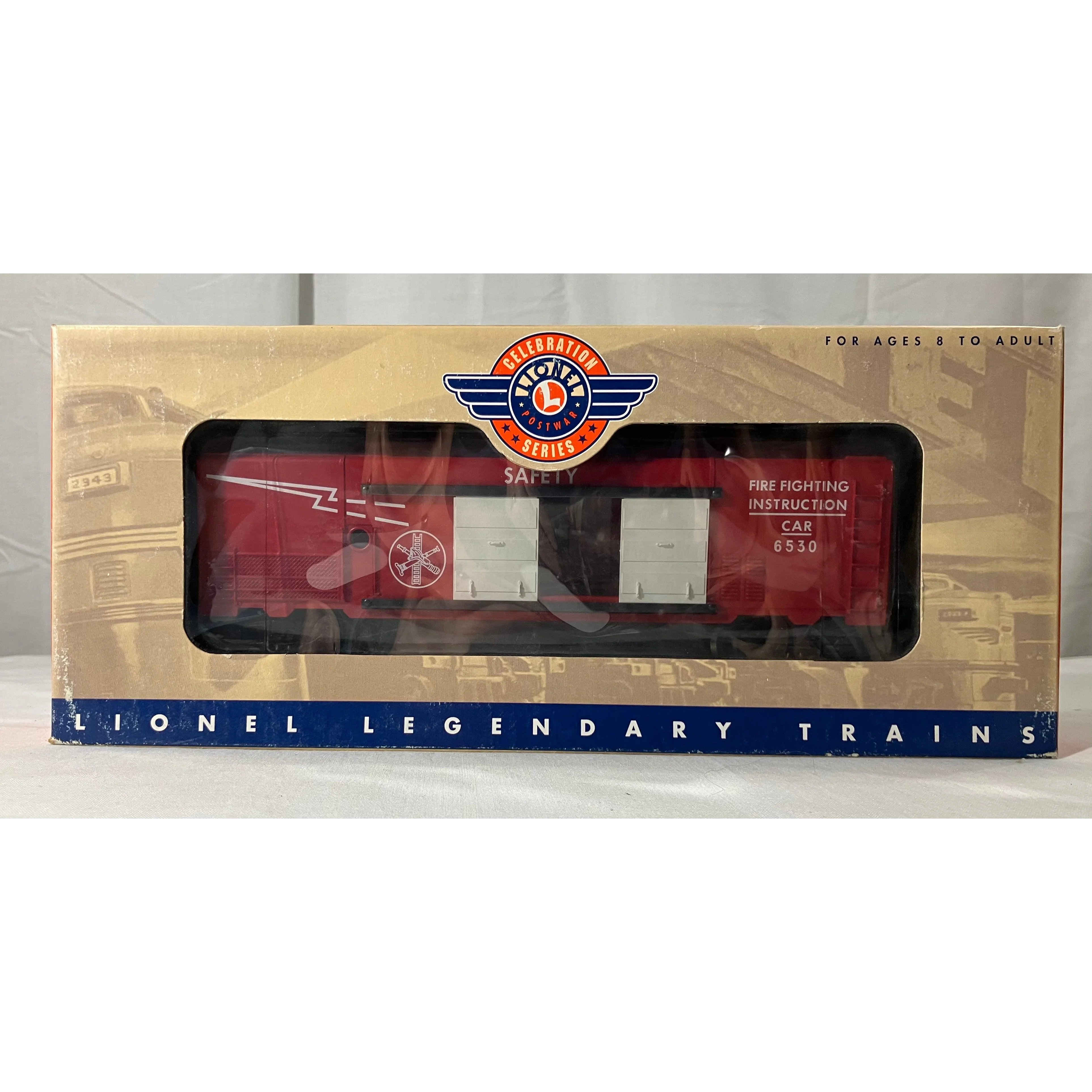 Lionel 6-39210 O scale 3 rail Fire Fighting Instruction Car — photo 10