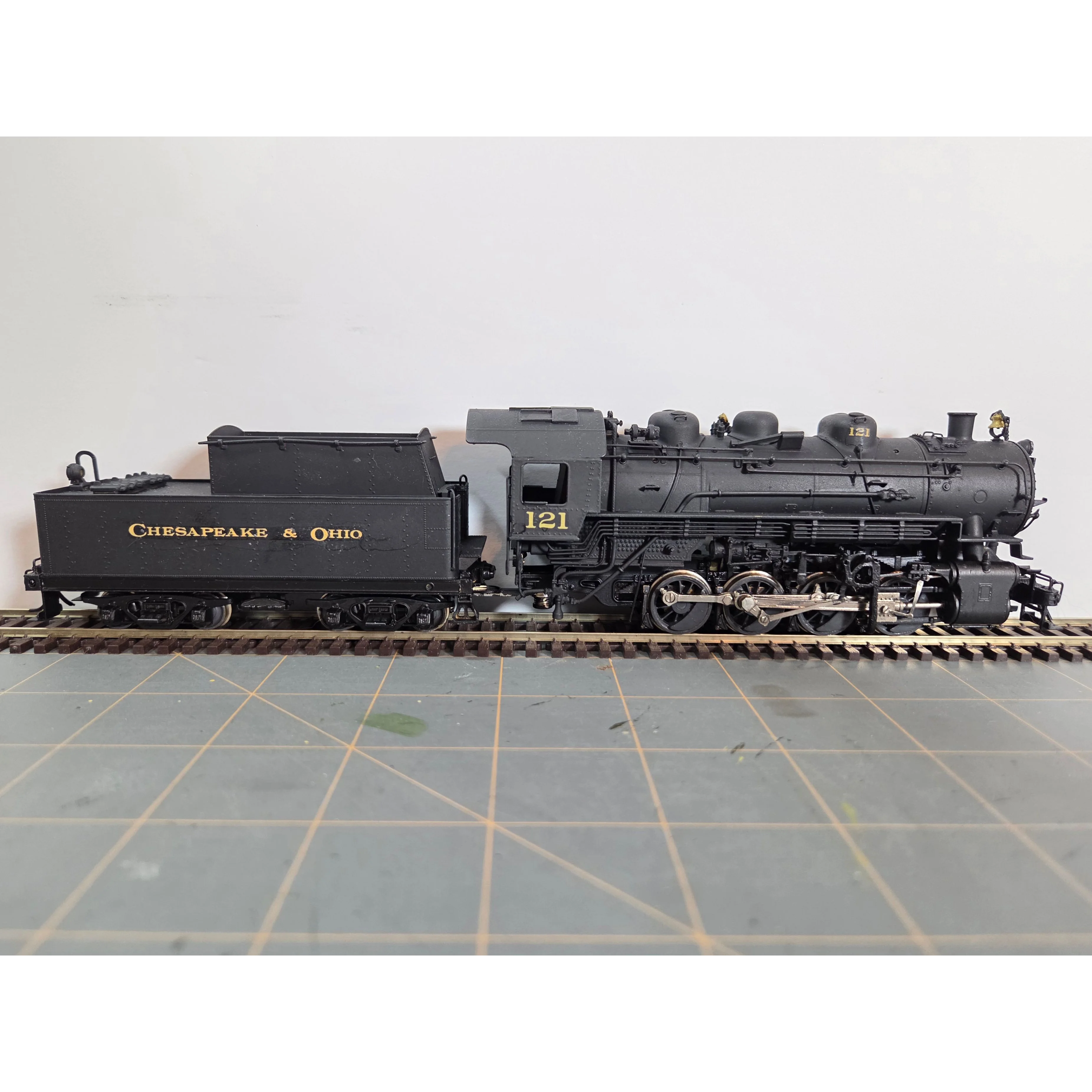 Chesapeake & Ohio 0-8-0 C-15-A Class - HO Brass Locomotive - Lambert Associates — photo 5