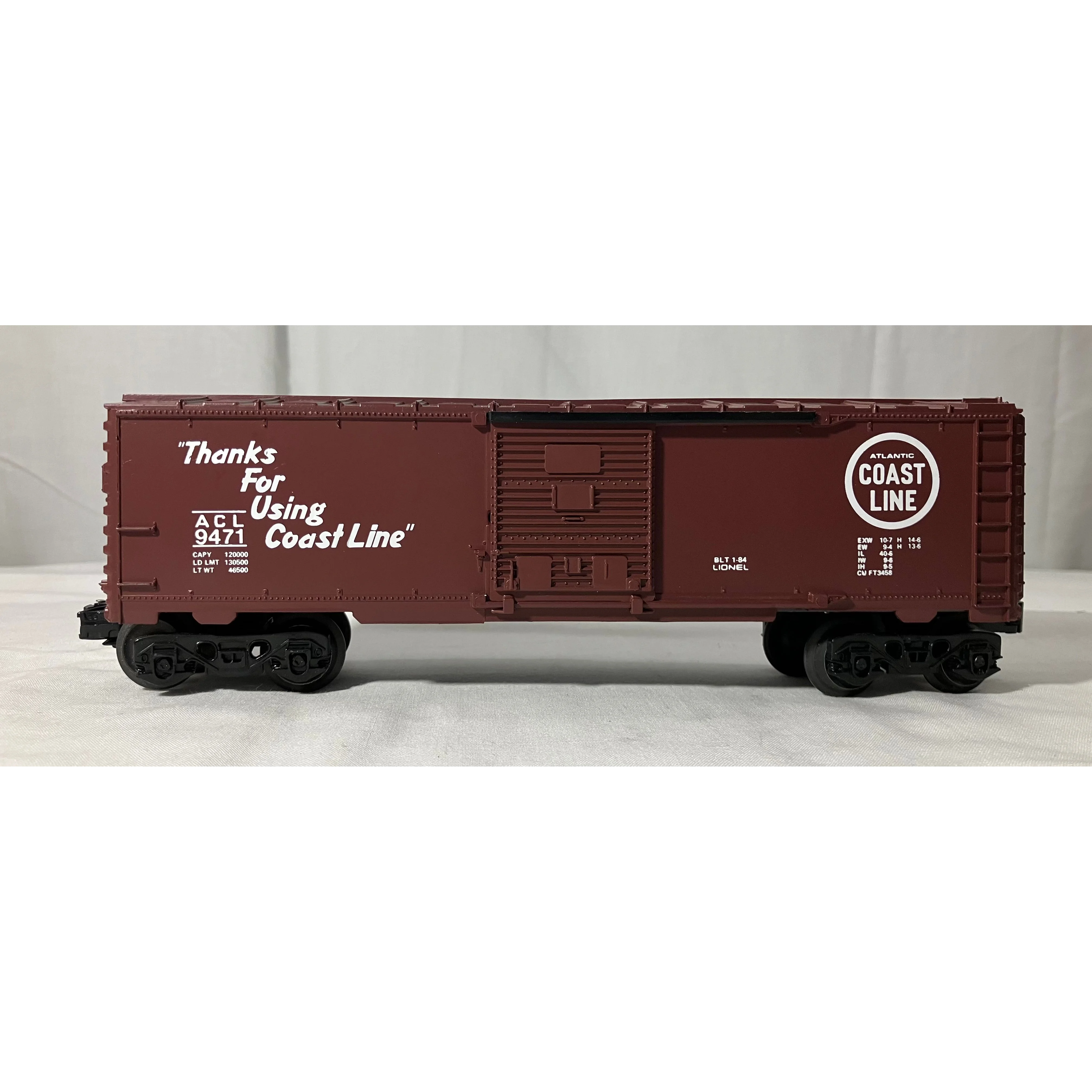 Lionel 6-9471 O scale 3 rail boxcar Atlantic Coast Line — photo 4