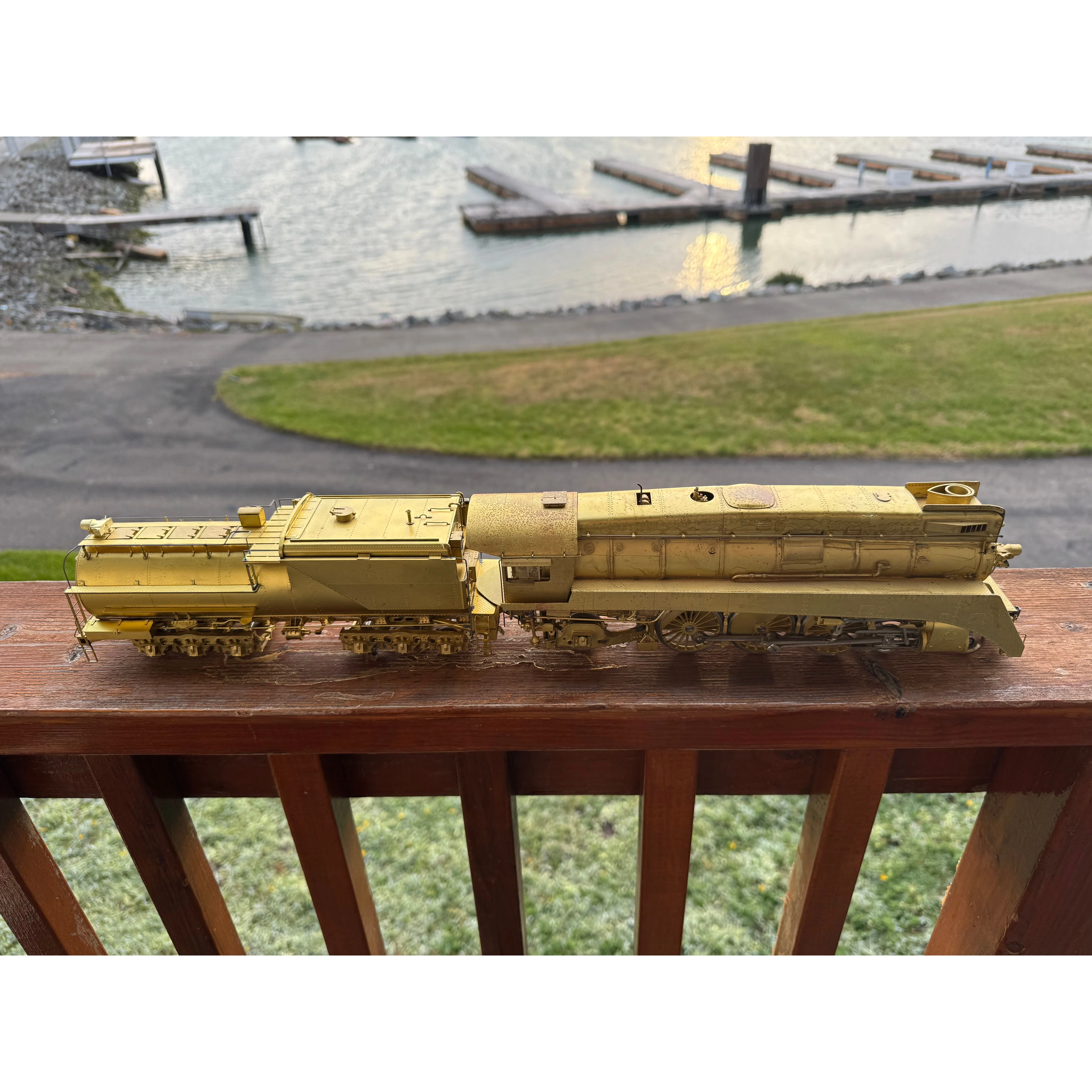 Precision Scale O Scale Brass Southern Pacific P-10 Streamlined 4-6-2 Unpainted — photo 3