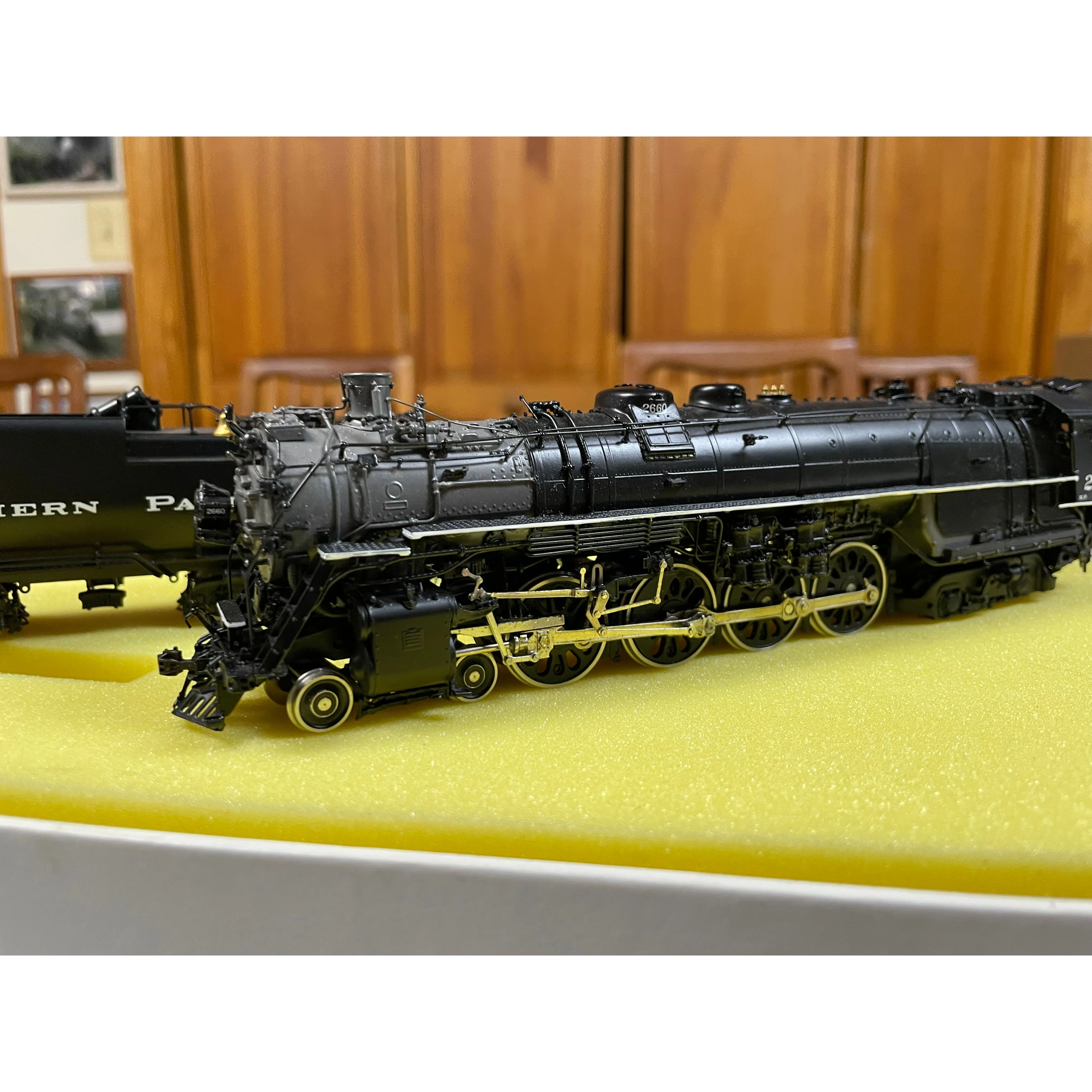 W&R Enterprises Brass Northern Pacific A-3 4-8-4 Steam Locomotive HO Gauge Black F/P — photo 6
