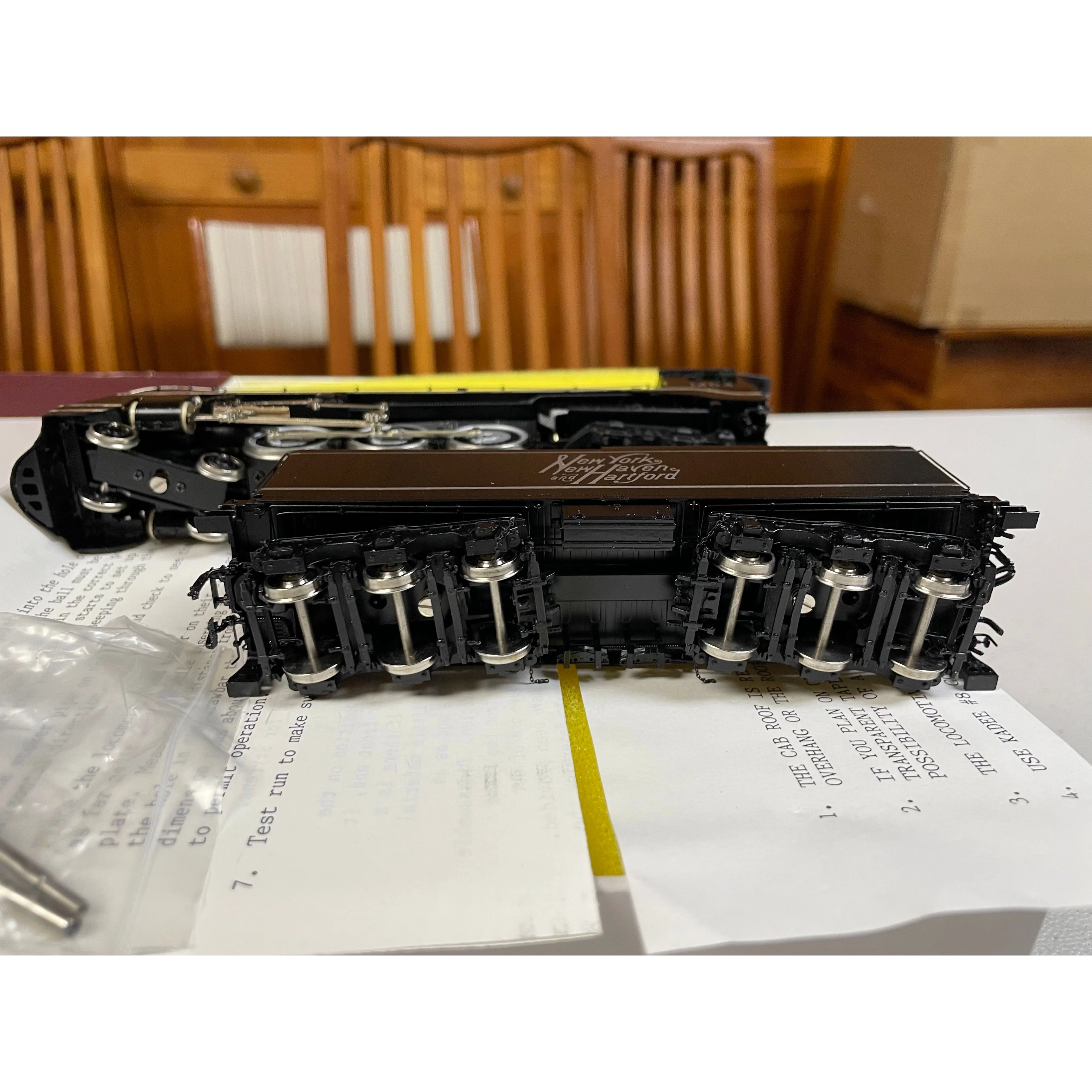 HO Brass W&R Enterprises NEW HAVEN i5 Version 3 Steam Loco #1404 DC operated LNIB — photo 12