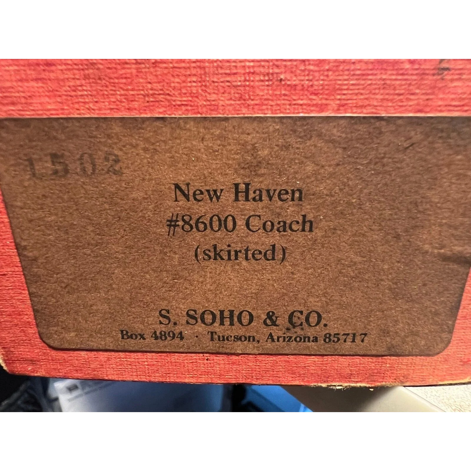 BRASS NEW HAVEN 8600 COACH car by SOHO — photo 5