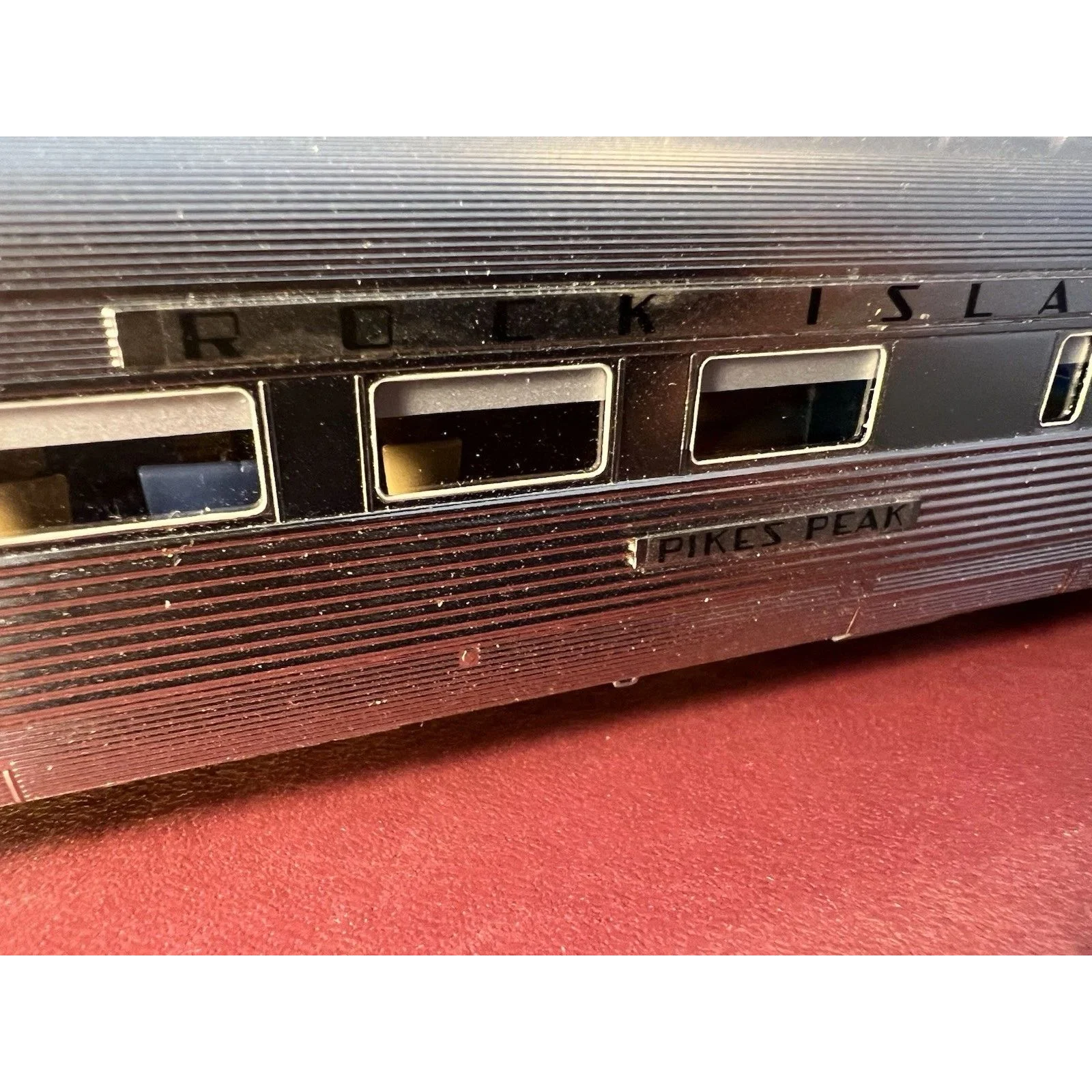 BRASS ROCK ISLAND OBSERVATION PARLOR CAR #453 "PIKES PEAK" 1937 — photo 7