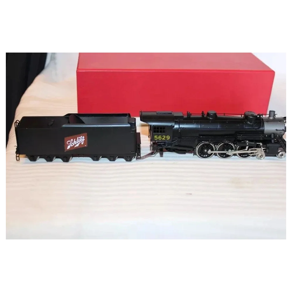 BRASS MILWAUKEE #5629 CIRCUS ENGINE by SUNSET FACTORY PAINTED DC — photo 5
