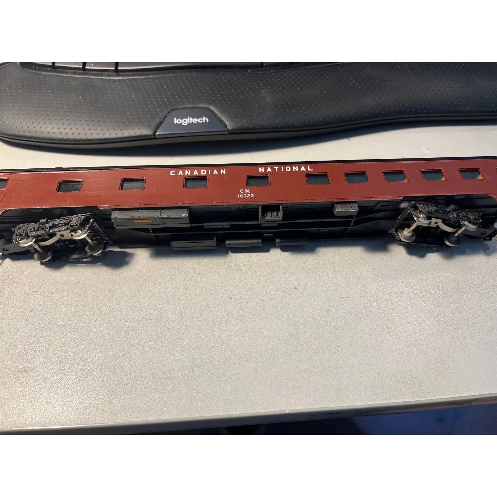 HO scale CN SLEEPING CAR PASSENGER CARS BY AHM — photo 5