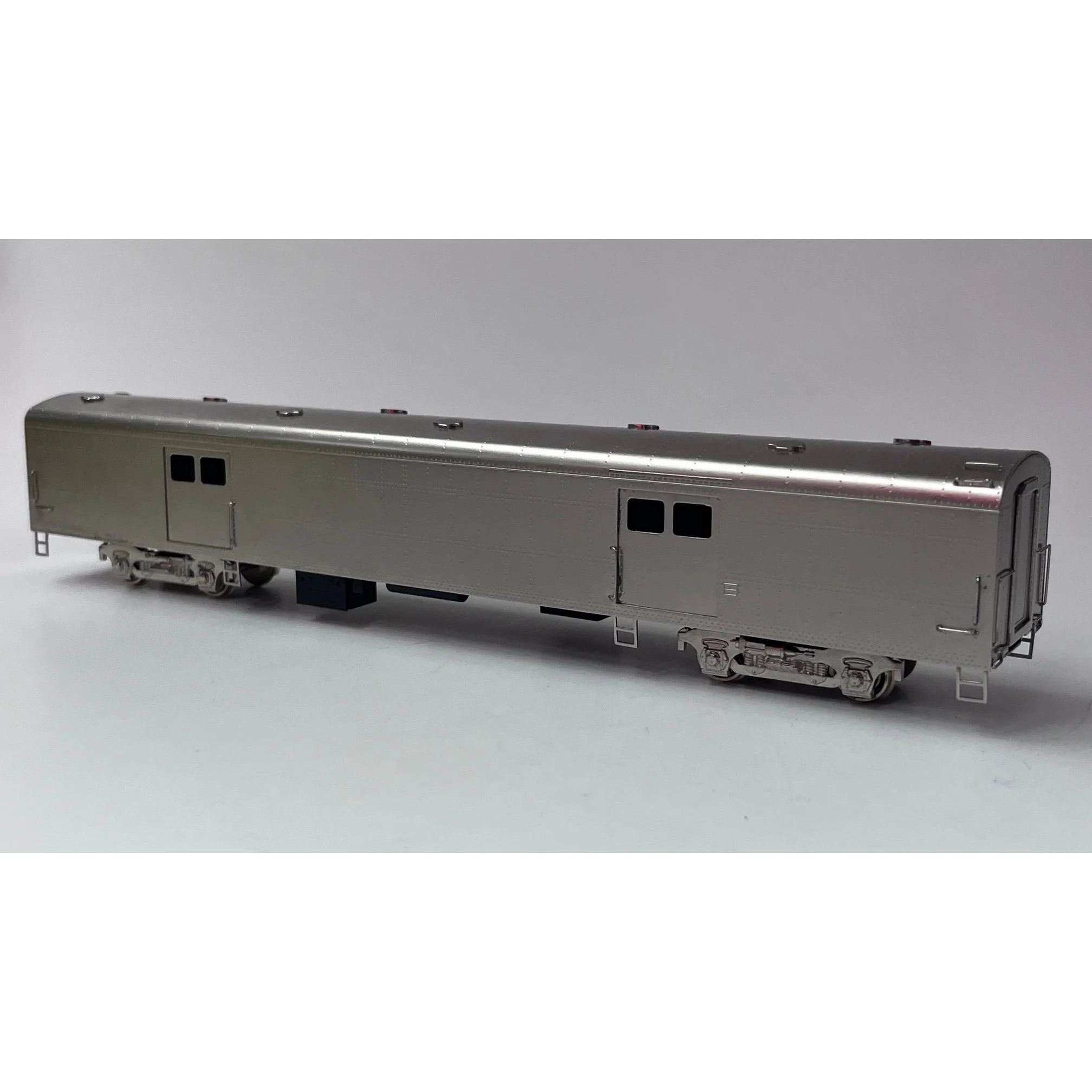 Soho HO Scale Brass Santa Fe Baggage Car — photo 3