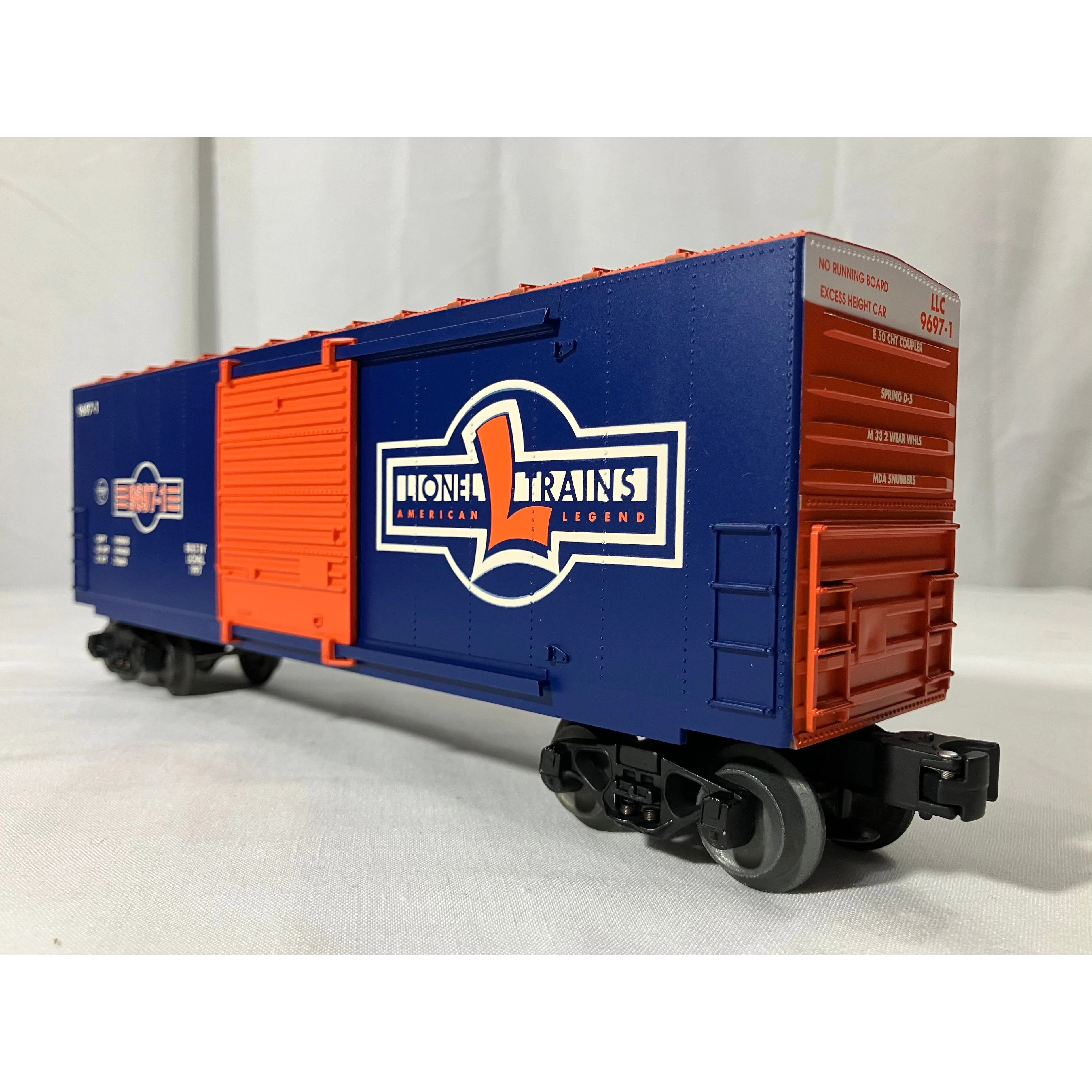 Lionel O scale 3-rail 6-29220 Centennial Series Hi-Cube Boxcar 4-car set