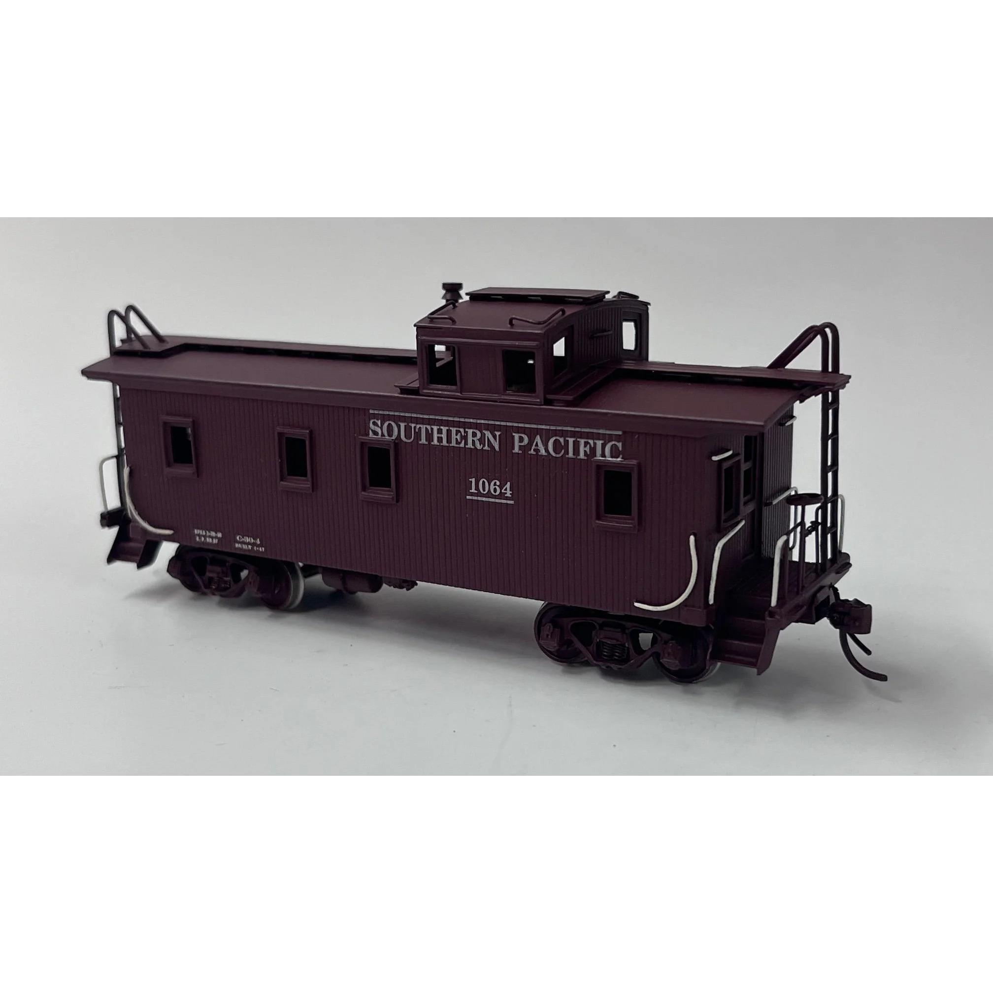 Balboa HO Scale Brass Southern Pacific C-40-4 Caboose, Custom Painted — photo 4