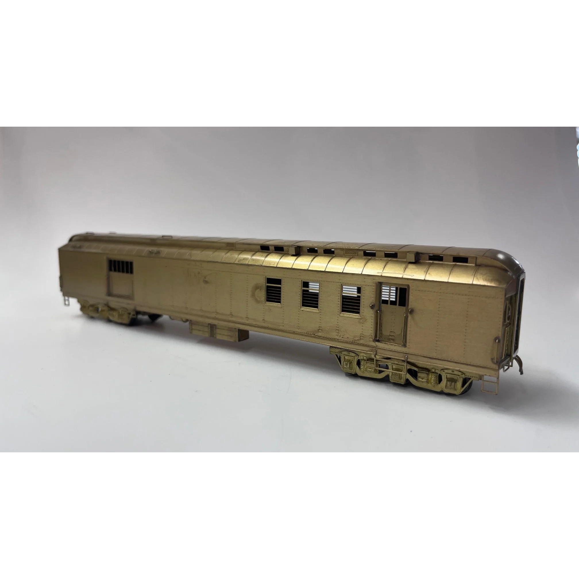 Hi-Country Brass HO Scale Santa Fe Baggage-RPO, Unpainted — photo 2