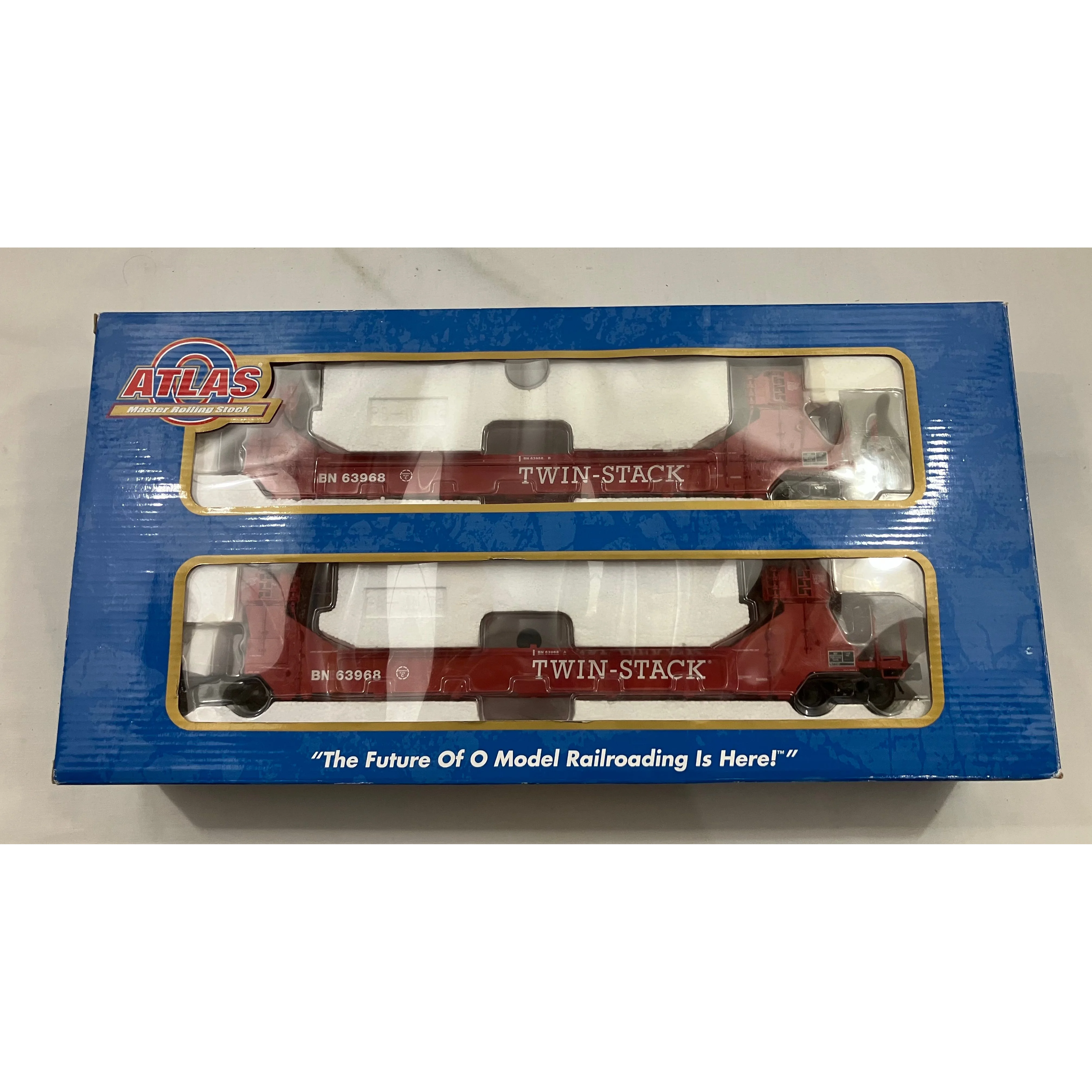 Atlas 8902-2 O Scale 3 rail Gunderson Stack Car