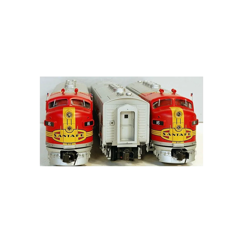 Lionel Santa Fe F3 Aa and B Unit 6-14535 and 6-14539