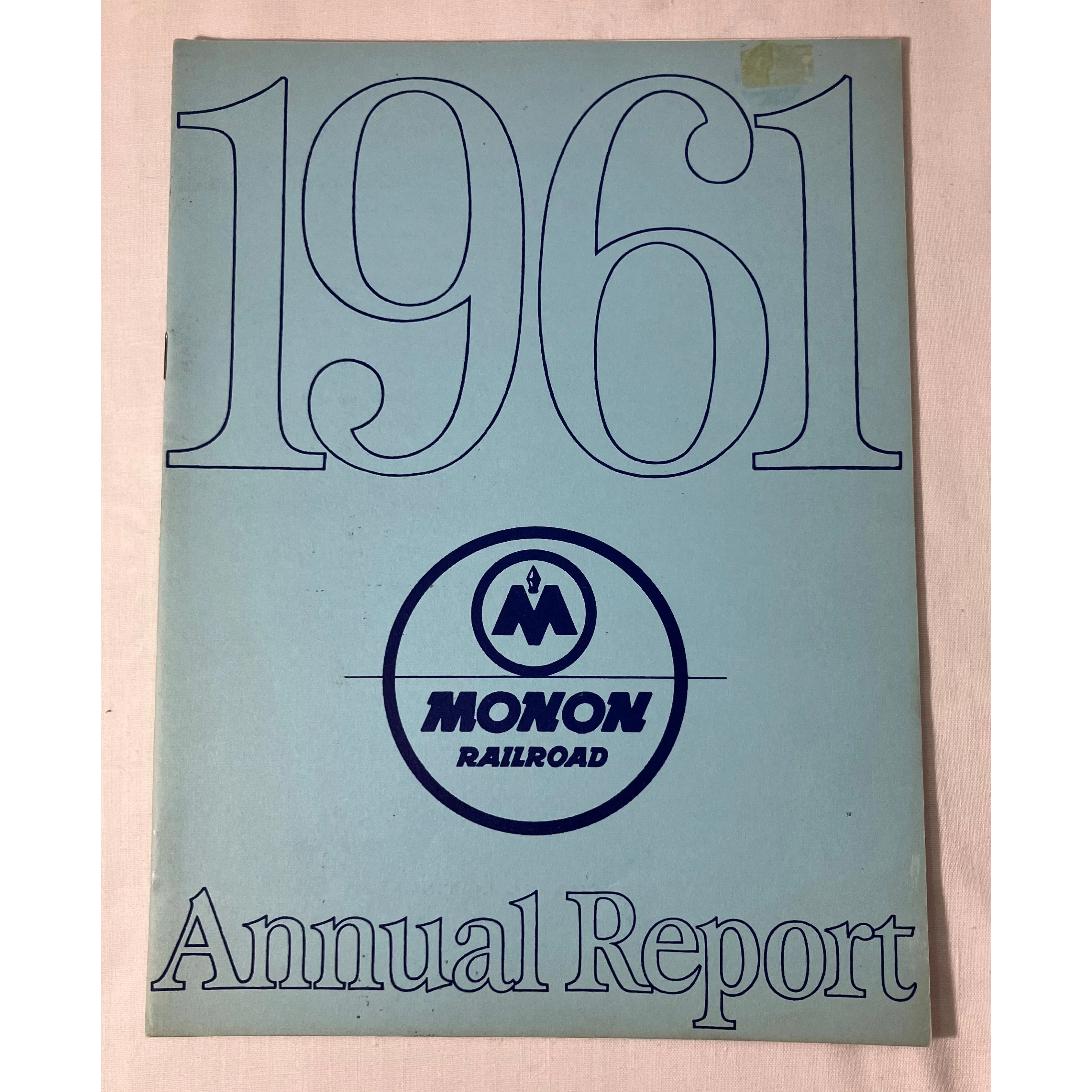 vintage Monon Railroad 1961 Annual Report to stockholders