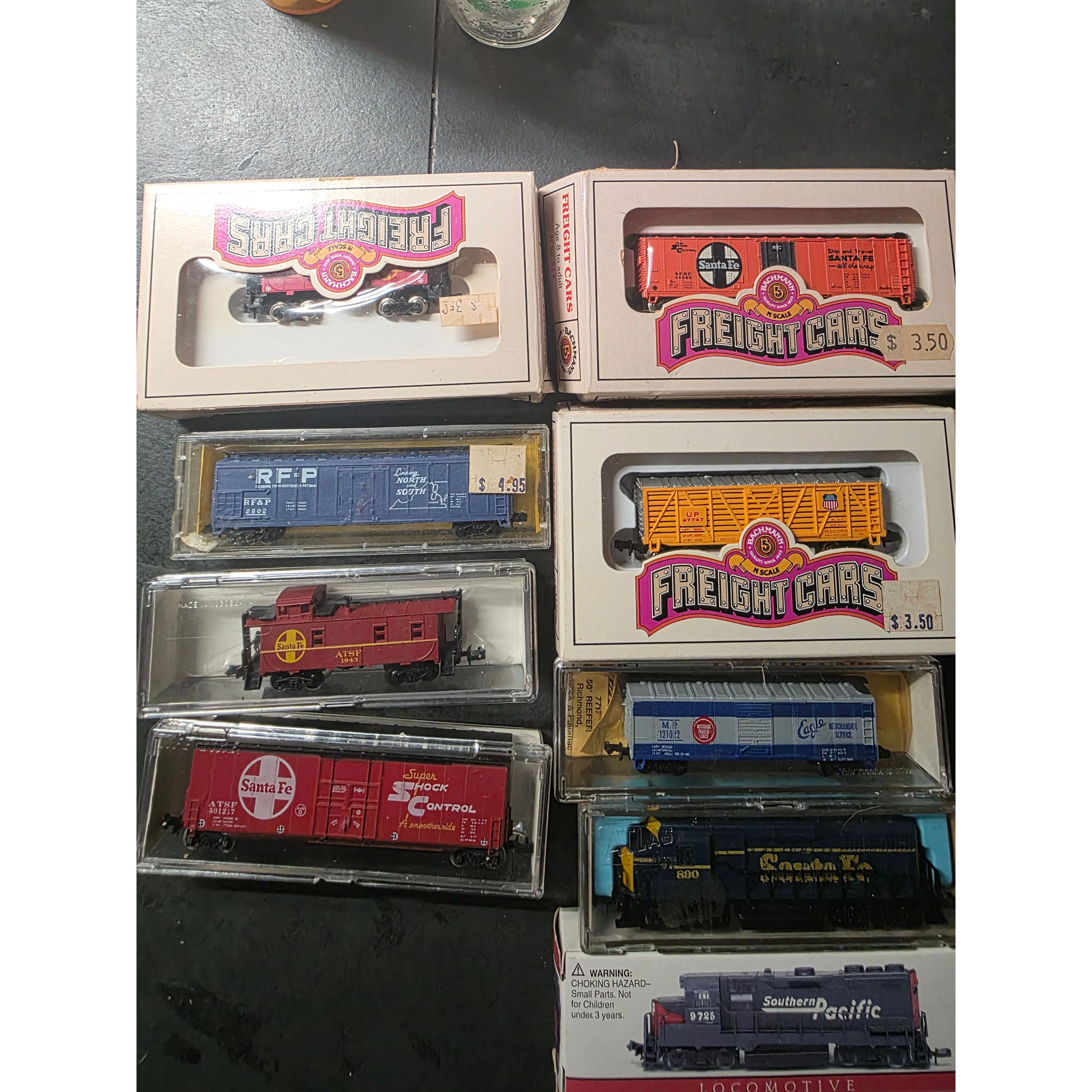 N Gauge trains