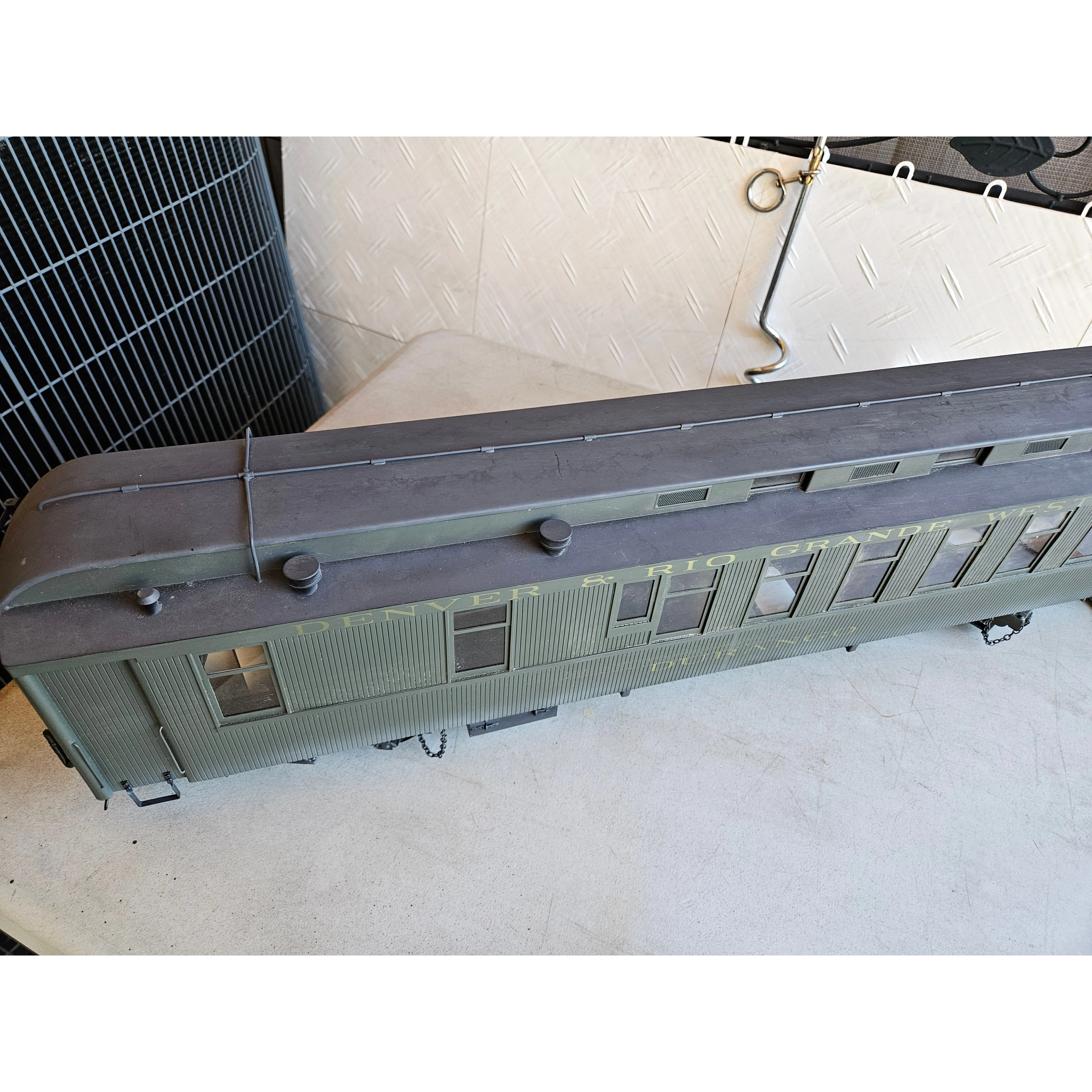1:20 Fn3 full brass san Juan 5 car passenger set DRGW — photo 10