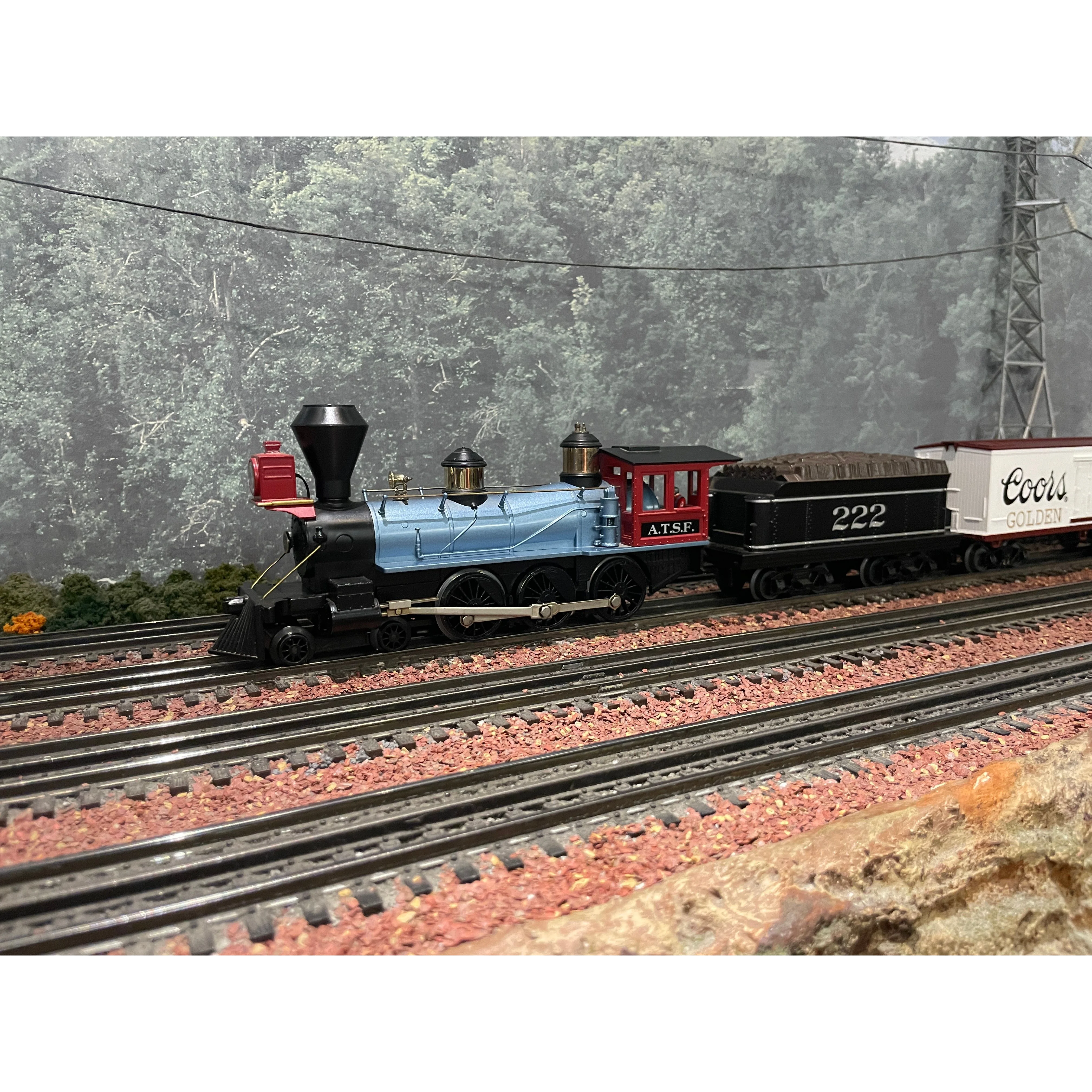 MTH Railking 30-4157-1E 19th Century ATSF 4-6-0