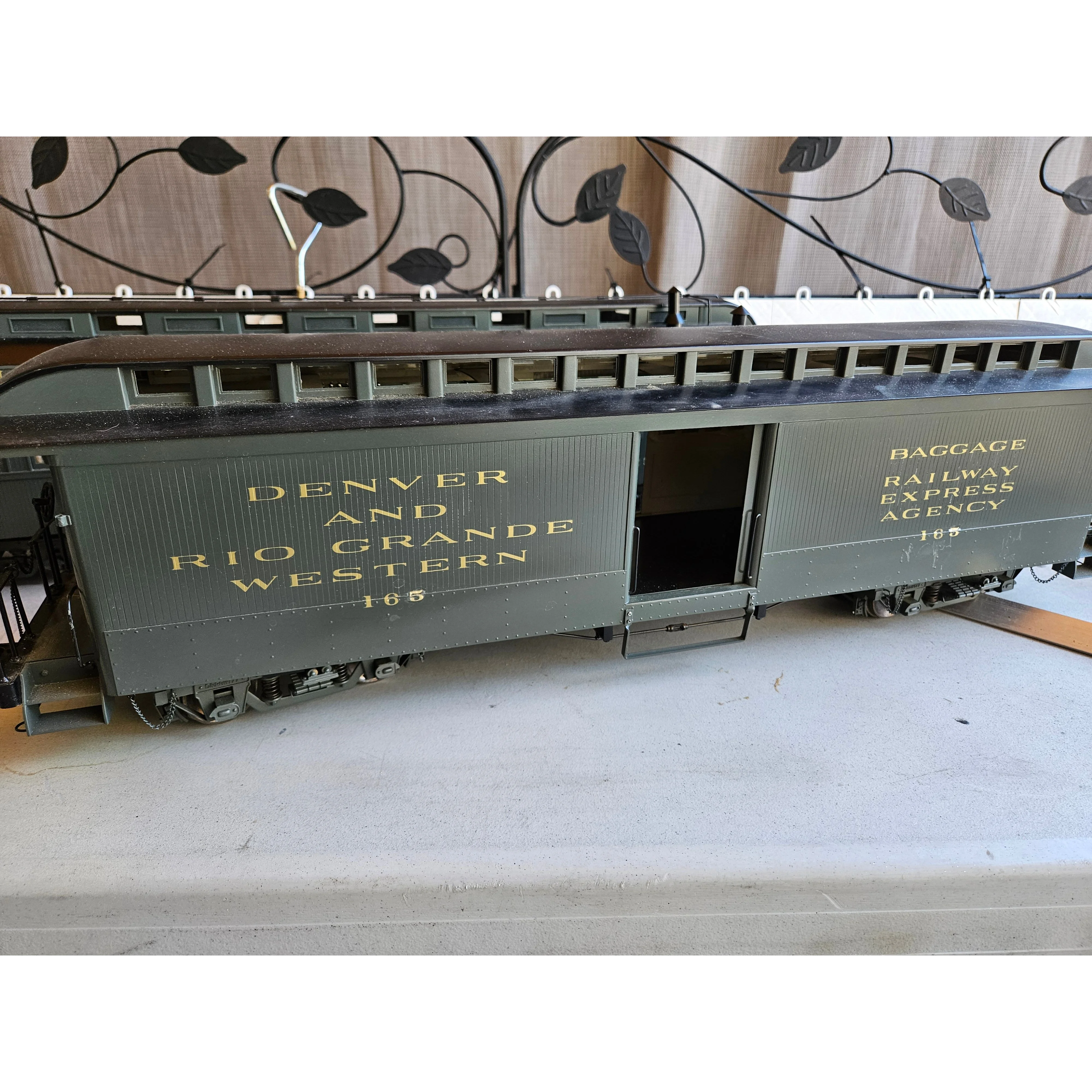 1:20 Fn3 full brass san Juan 5 car passenger set DRGW — photo 4