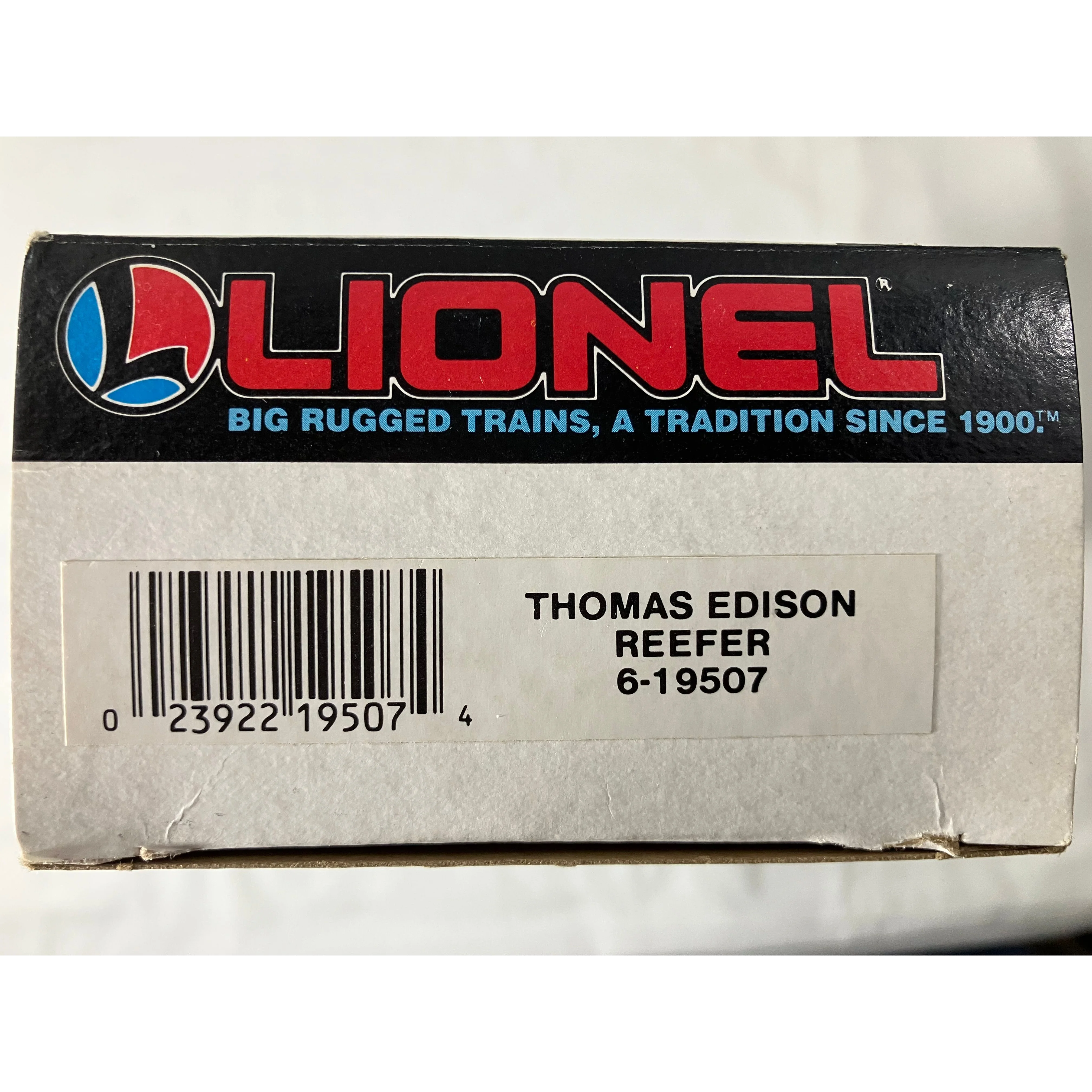 Lionel 6-19507 O scale 3 rail reefer honoring Thomas Edison — photo 12