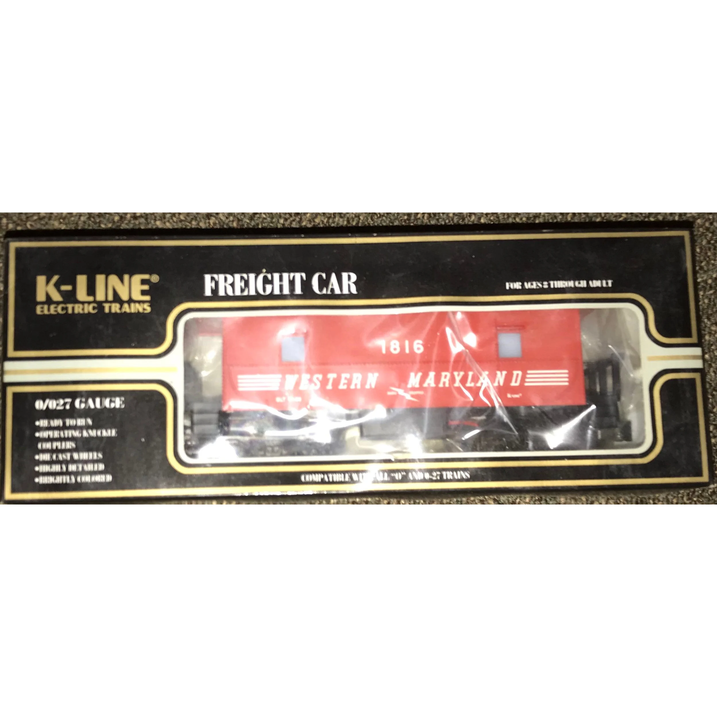 K-Line 0/027 Gauge Freight Car Western Maryland 1816 - Image 3