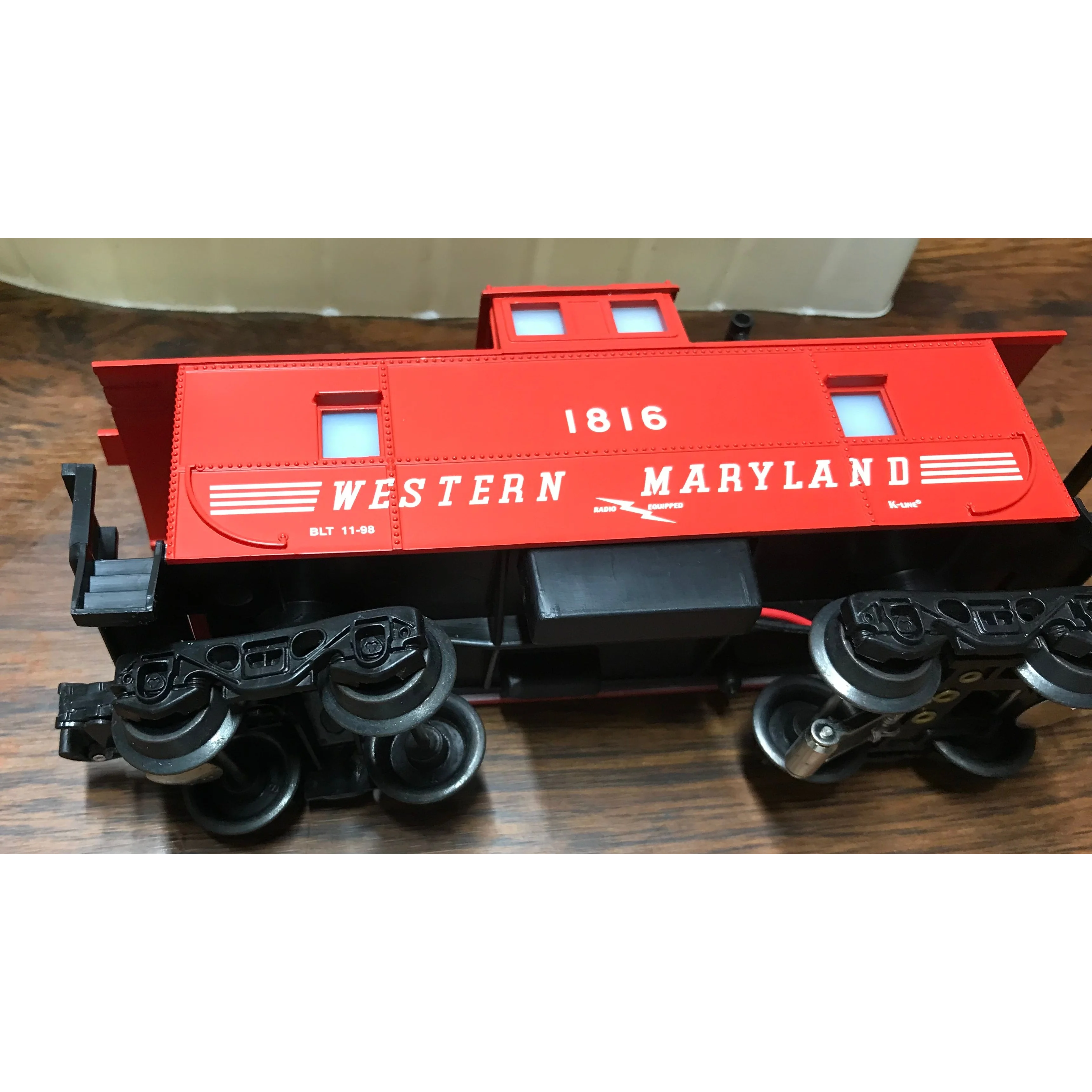 K-Line 0/027 Gauge Freight Car Western Maryland 1816 - Image 2