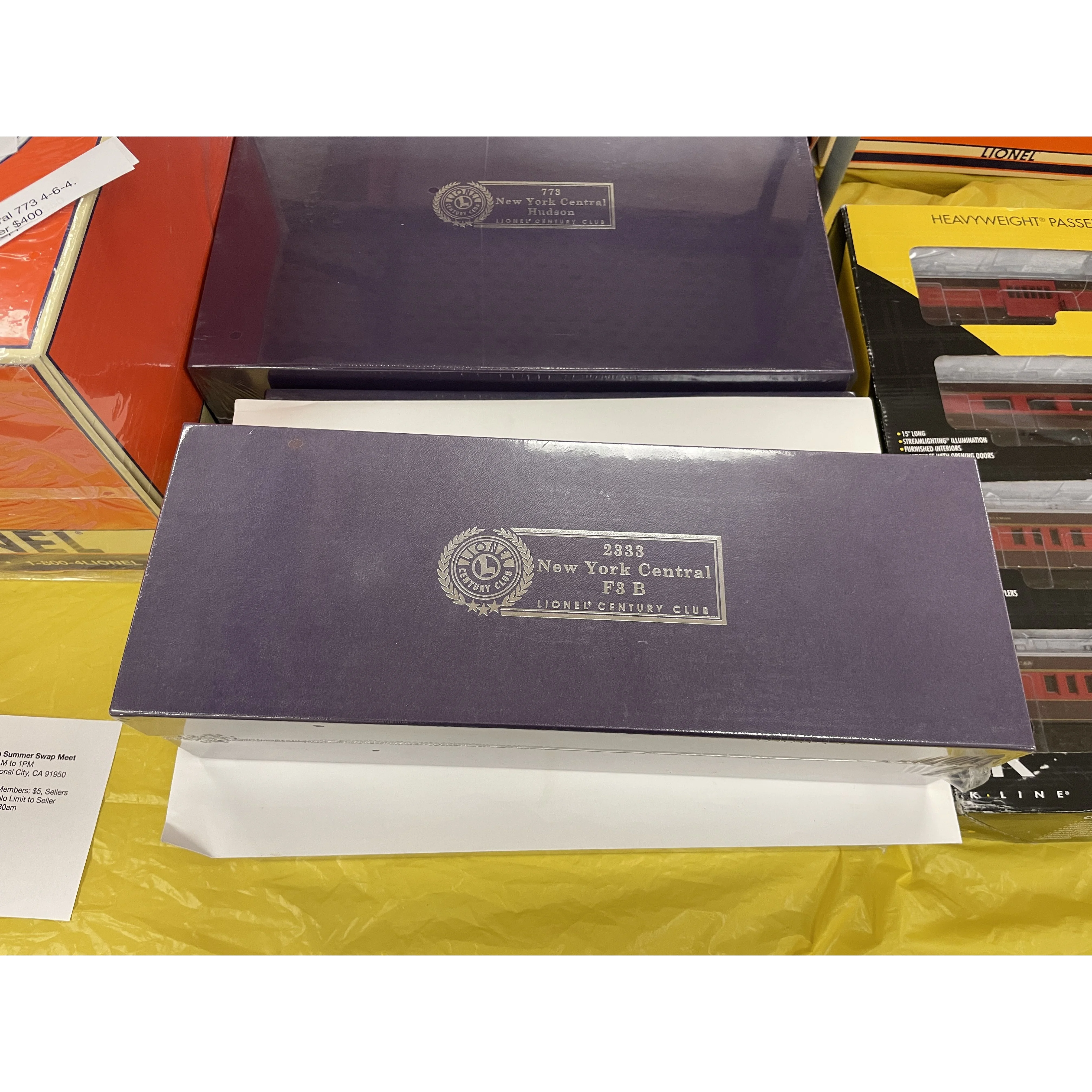 Lionel Century Club New York Central ABA F3 SEALED - Image 2