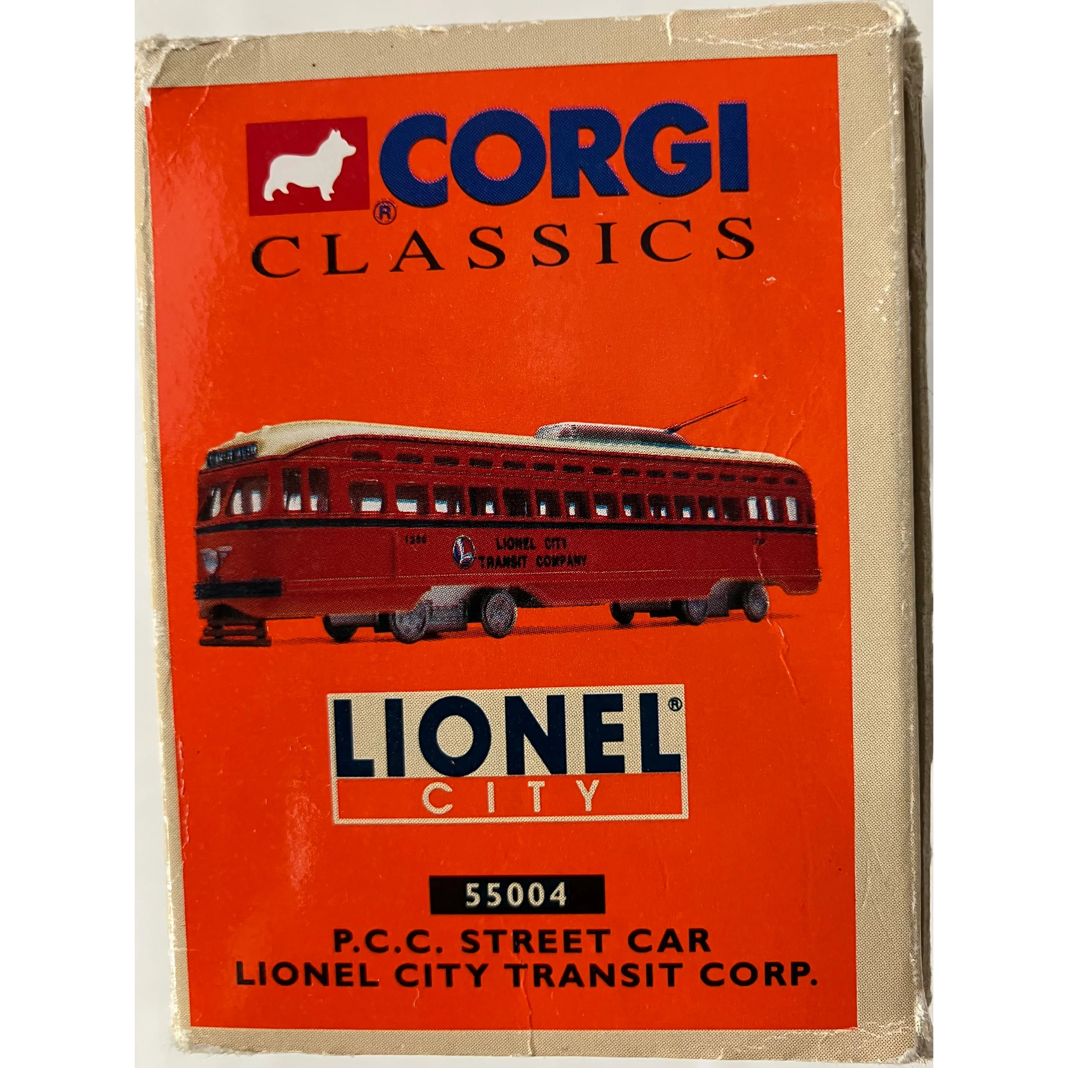 Corgi 55004 O scale Lionel City P.C.C. Street Car — photo 9