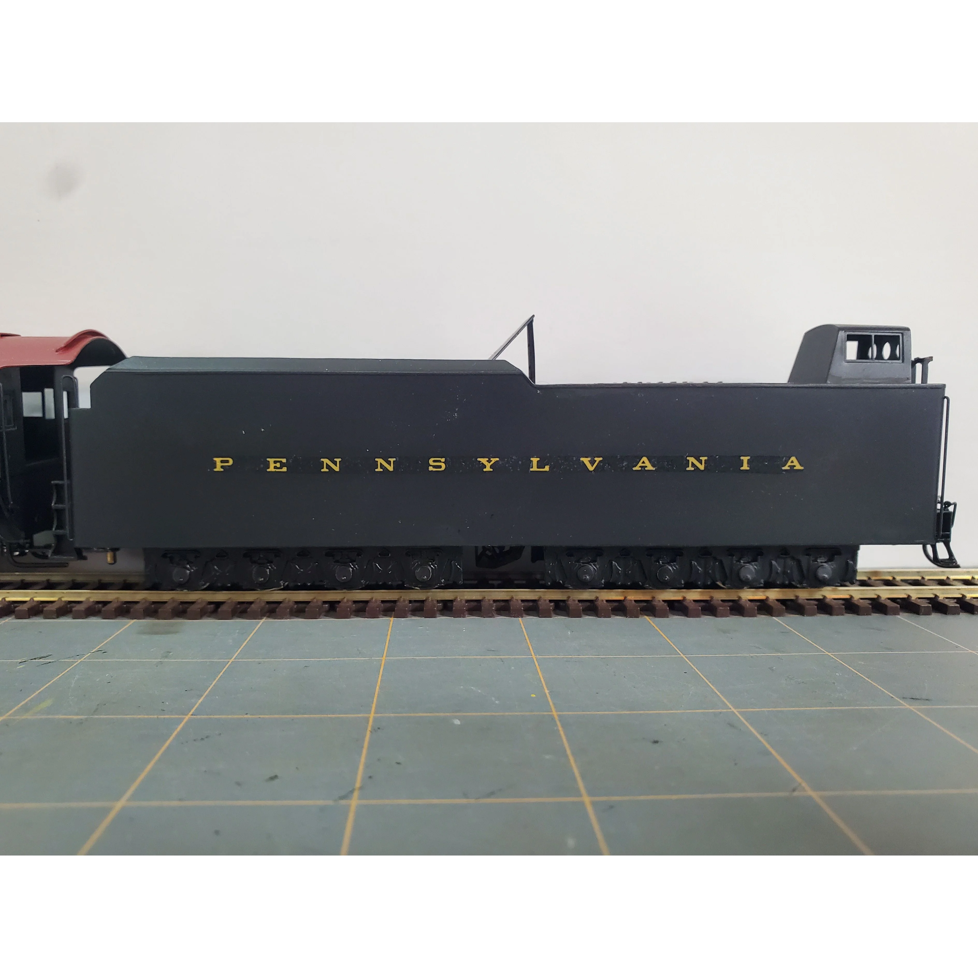 Pennsylvania 2-10-0 with Long Tender - HO Scale Brass Locomotive - Sunset Models — photo 4
